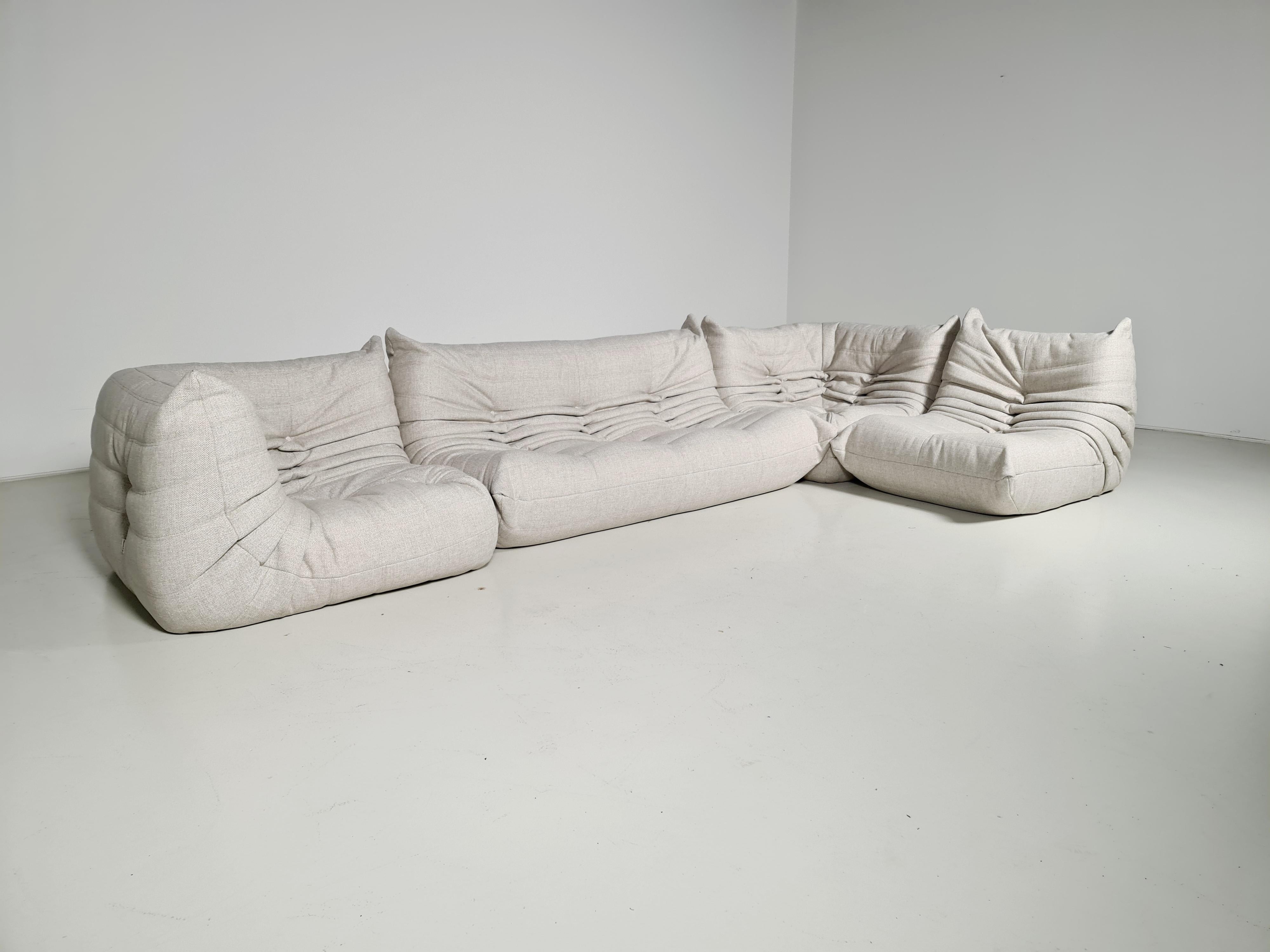 togo leather sofas designed by michel ducaroy for ligne roset