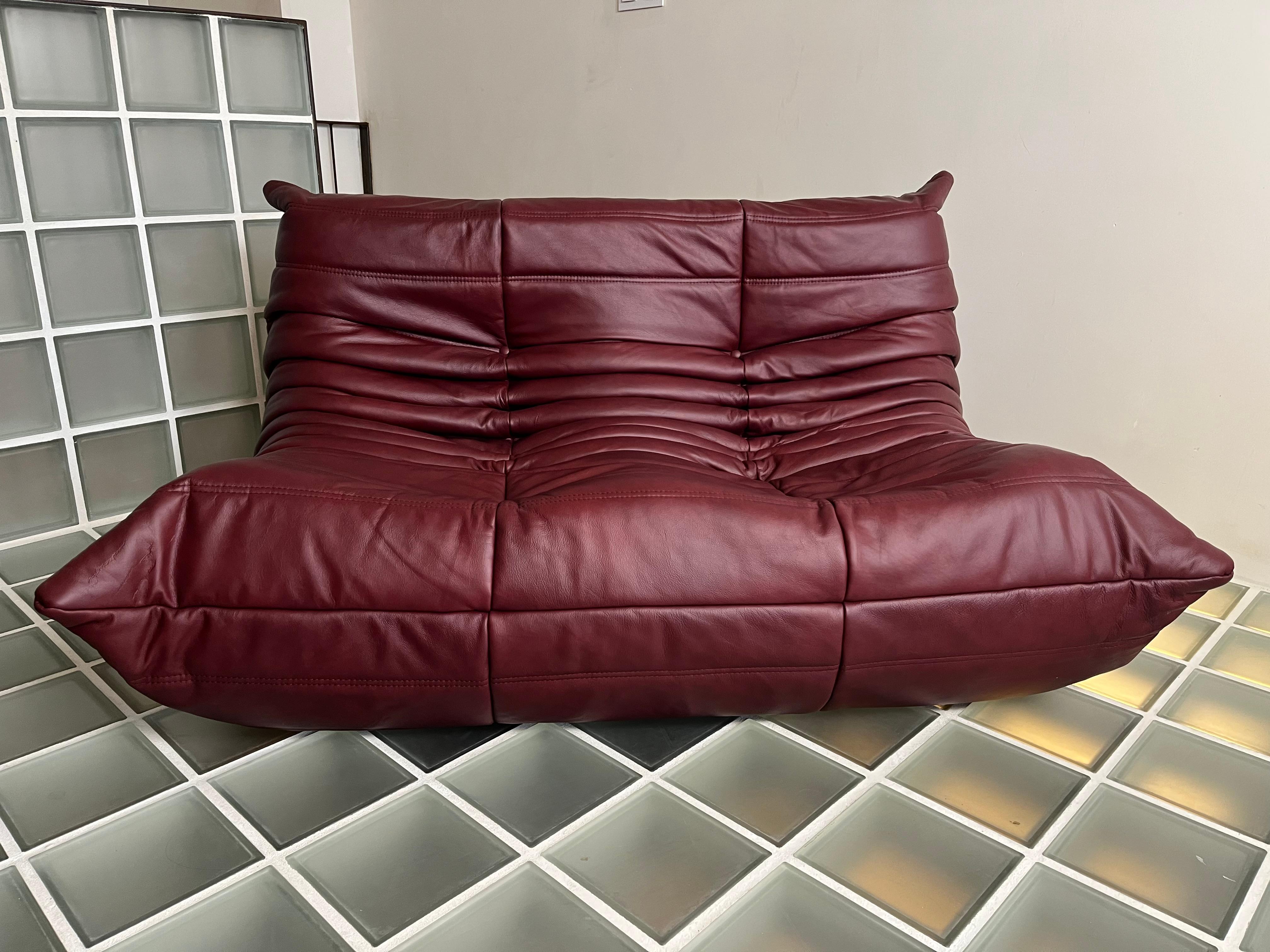 Contemporary Togo Sofa by Michel Ducaroy for Ligne Roset, Set of 5 For Sale