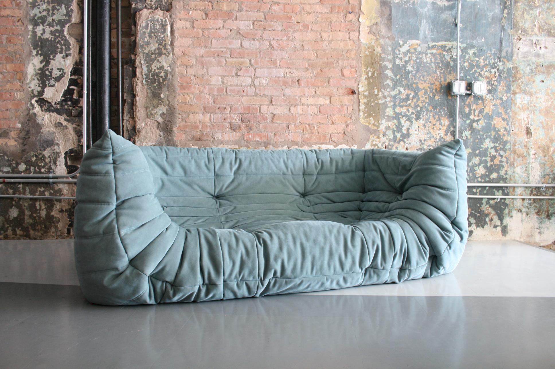 blue togo sofa