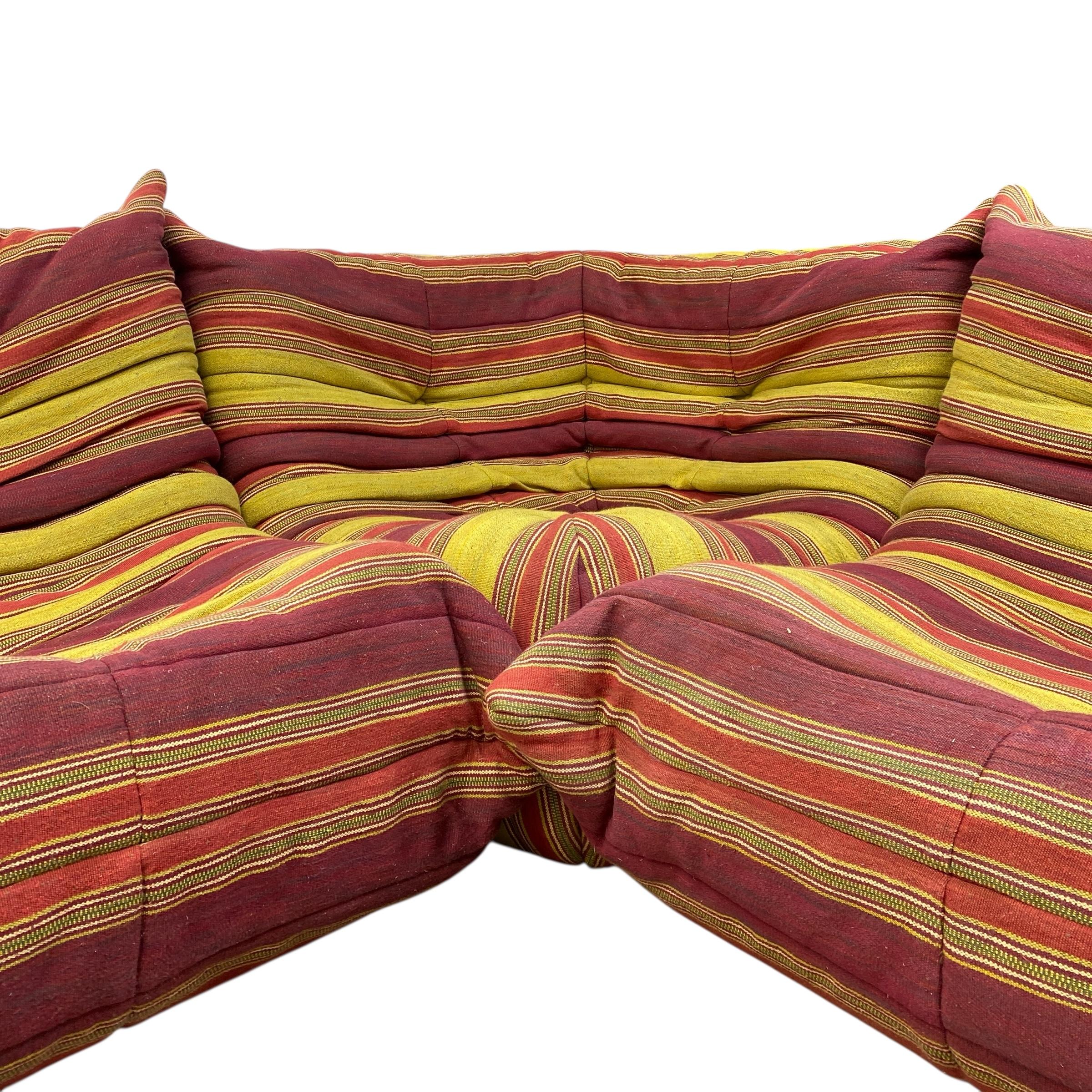 Canapé Togo Michel Ducaroy (1925-2009) pour Ligne Roset Canapé modulable en U Togo en vente 9