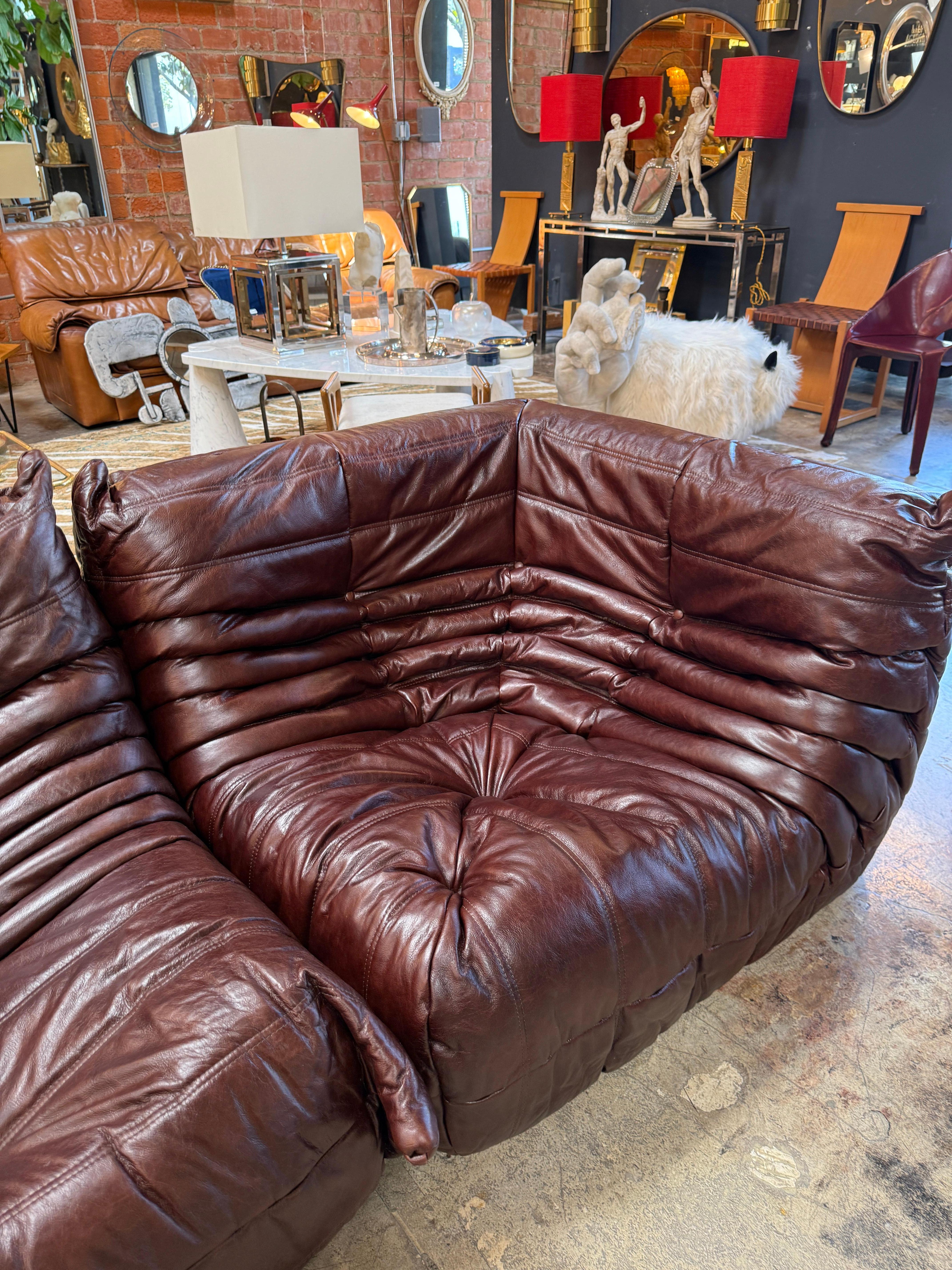 Togo Sofa Set of Five en venta 6