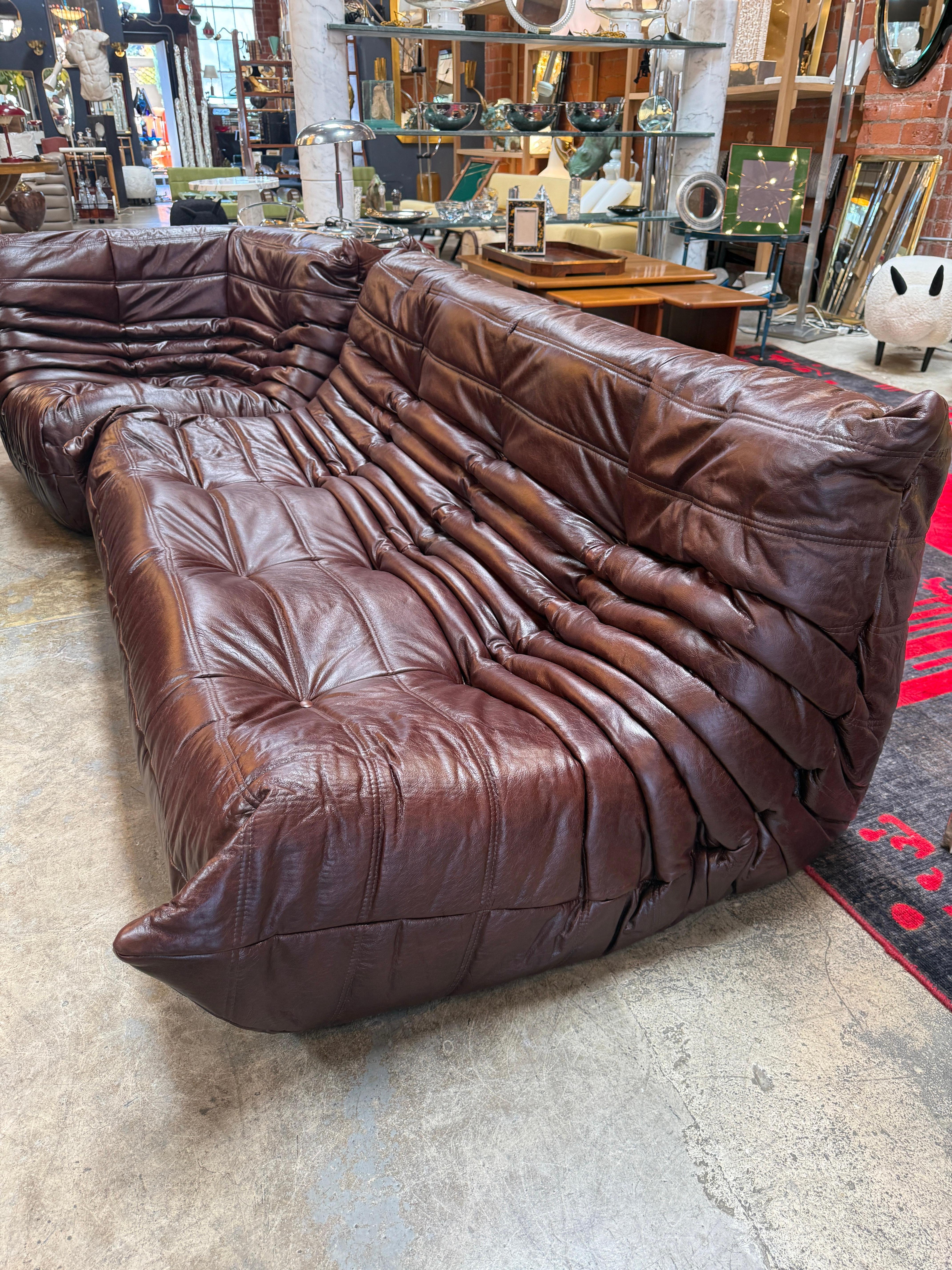 Togo Sofa Set of Five Moderno de mediados de siglo en venta