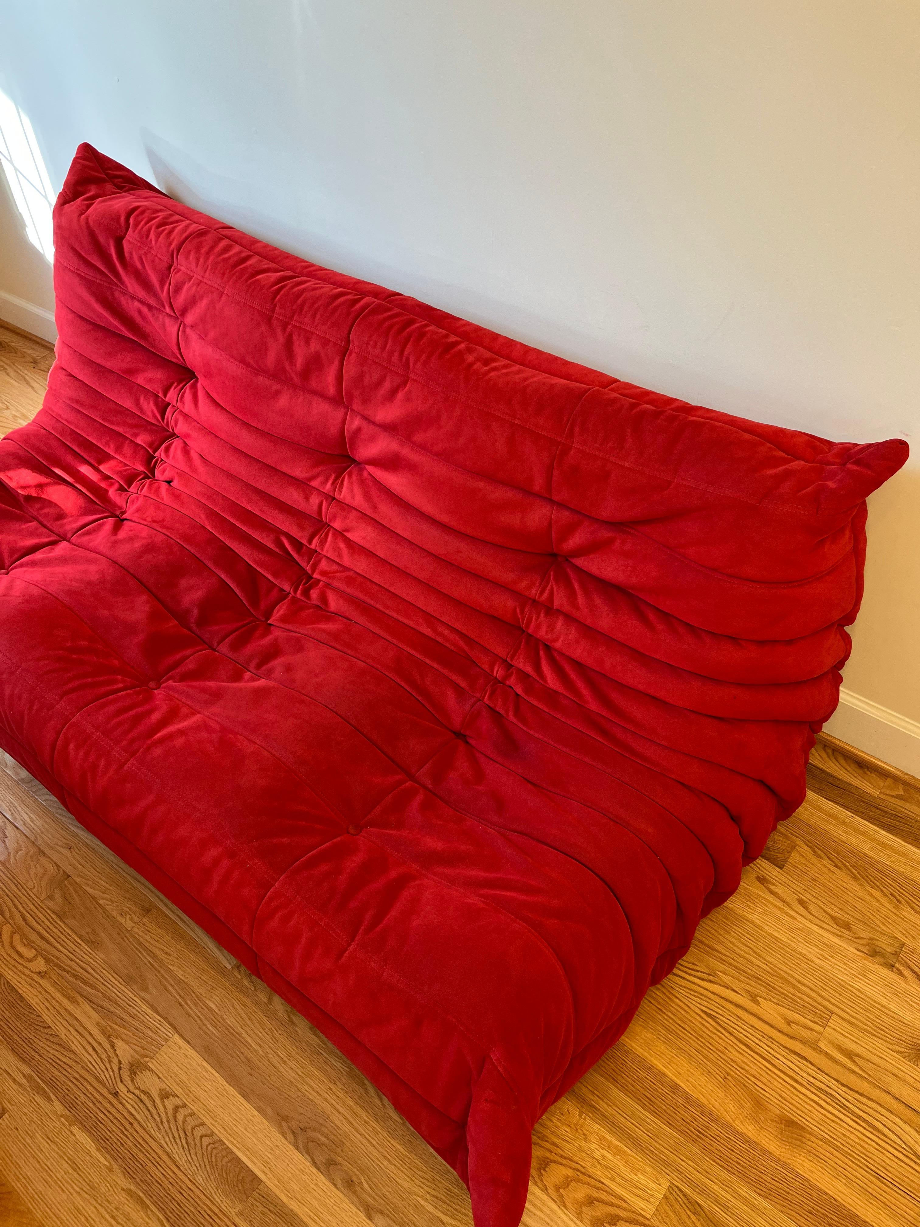 Togo sofa without arms by Michel Ducaroy for Ligne Roset 1