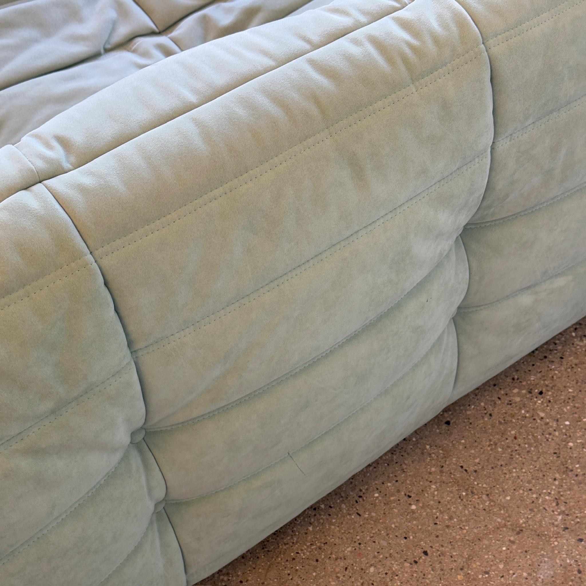 Fabric Togo Three Seat Sofa by Michel Ducaroy for Ligne Roset