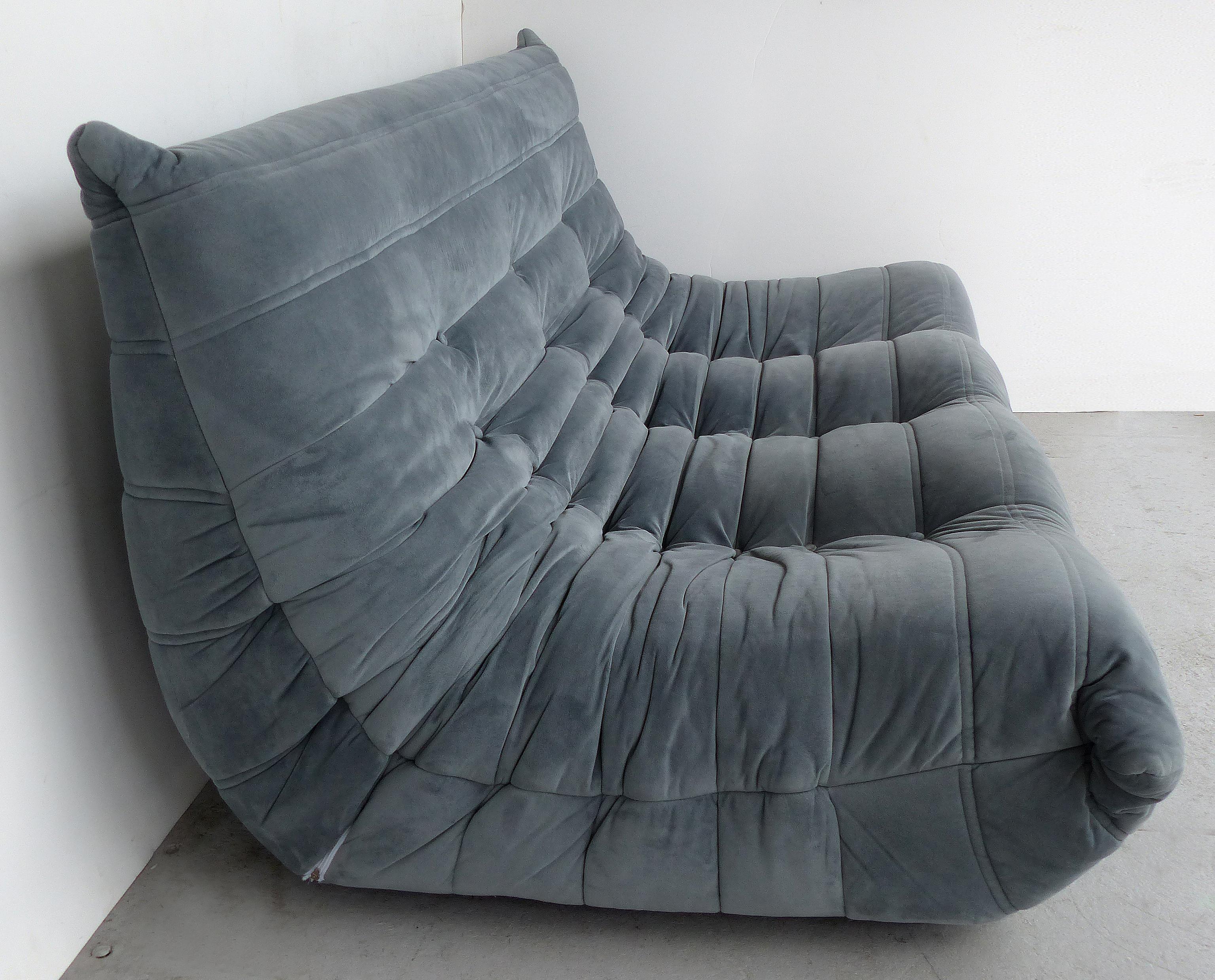 Mid-Century Modern  Michel Ducaroy for Ligne Roset 'France' Togo Three-Seat Sofa
