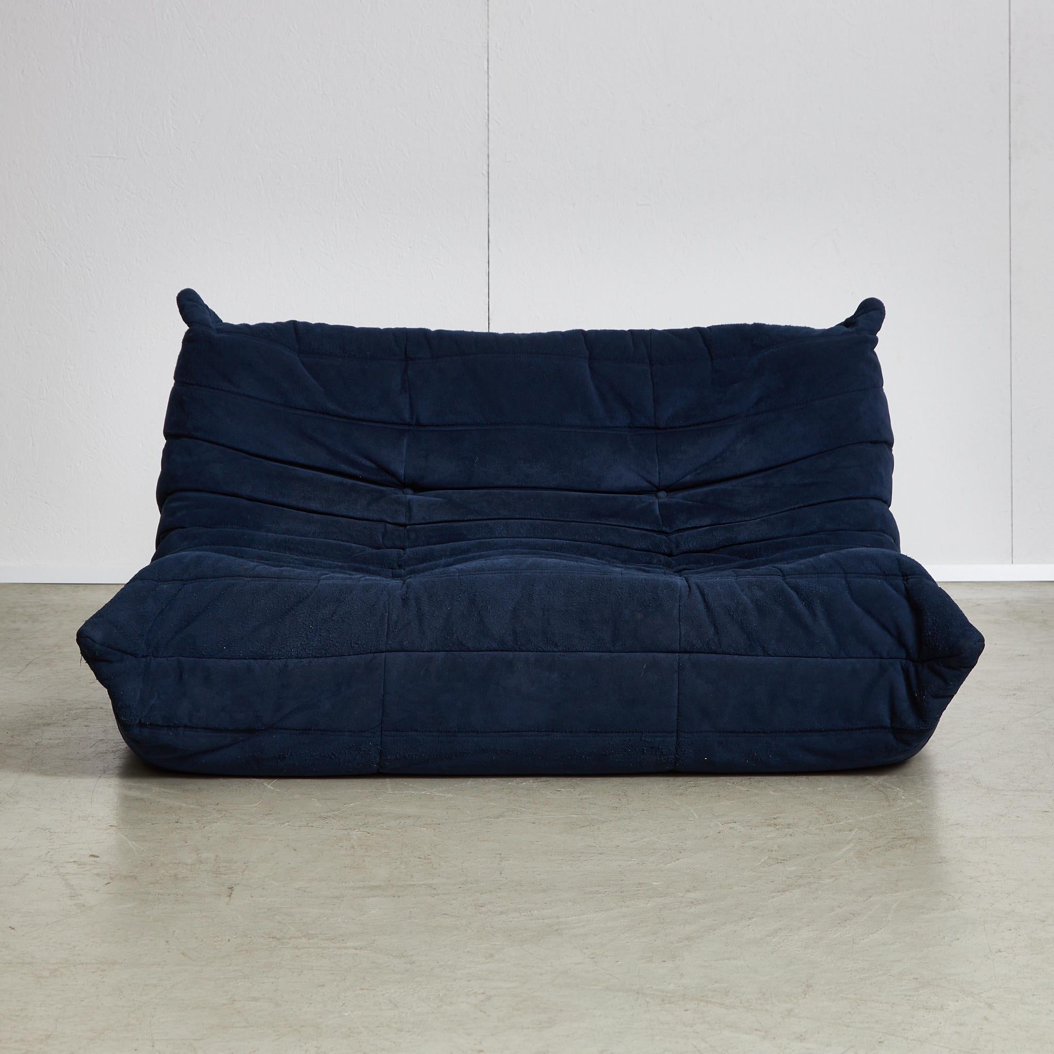 French Togo Two-Seater Sofa by Michel Ducaroy for Ligne Roset, 1973 For Sale