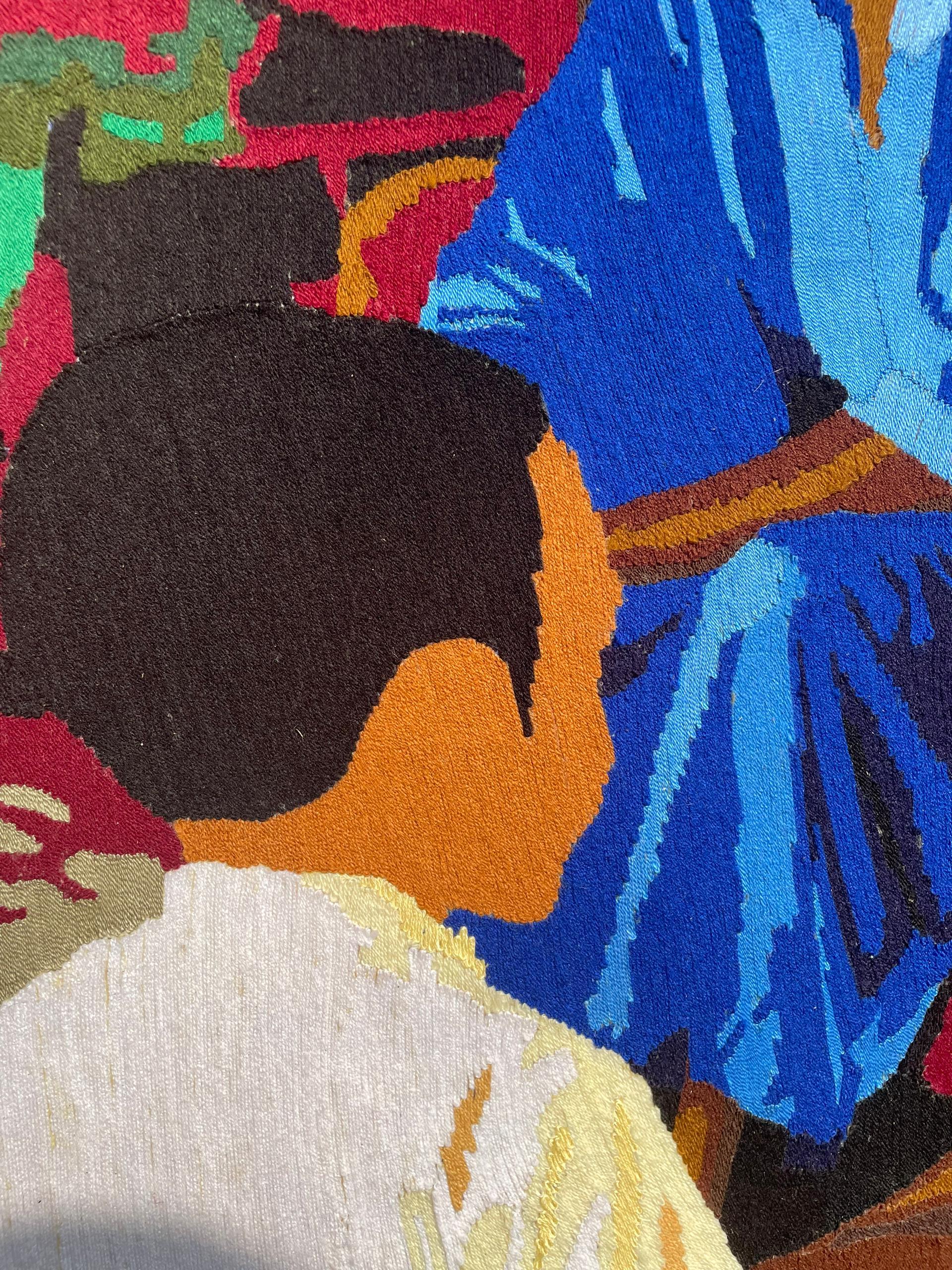 ibasepo idile (lien familial) - Contemporain Mixed Media Art par Toheeb Ibrahim