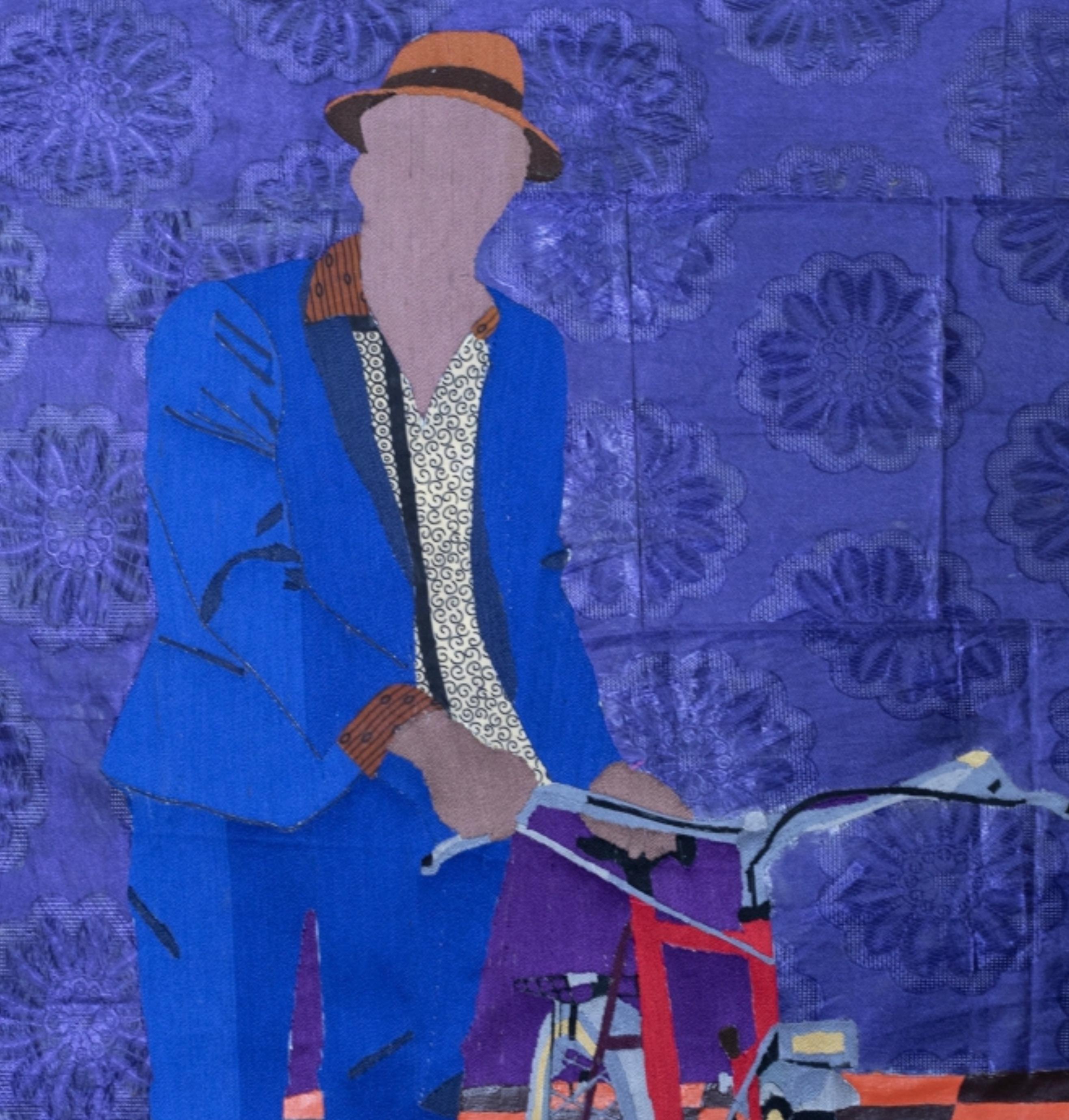 Avec persévérance, je fais du vélo, je marche sans arrêt, et je n'abandonnerais pas face à la chance, tout cela pour le confort et la sérénité.
qui m'attend dans un endroit que j'appelle chez moi.

Peinture
Expédié dans un tube bien protégé depuis