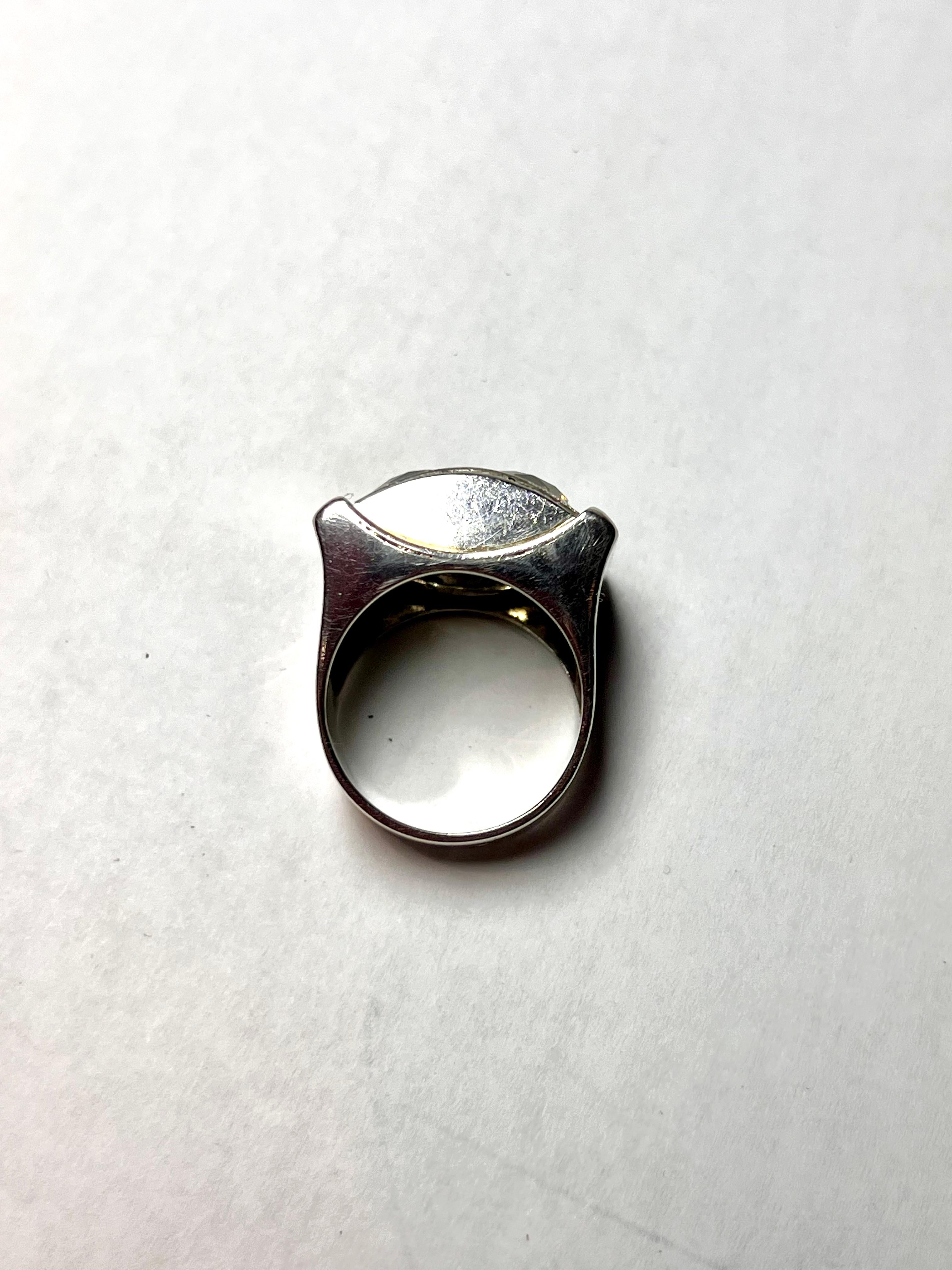 Artisan Toi Et Moi 6ct Diamond  Ring For Sale
