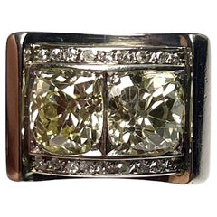Toi Et Moi 6ct Diamond  Bague