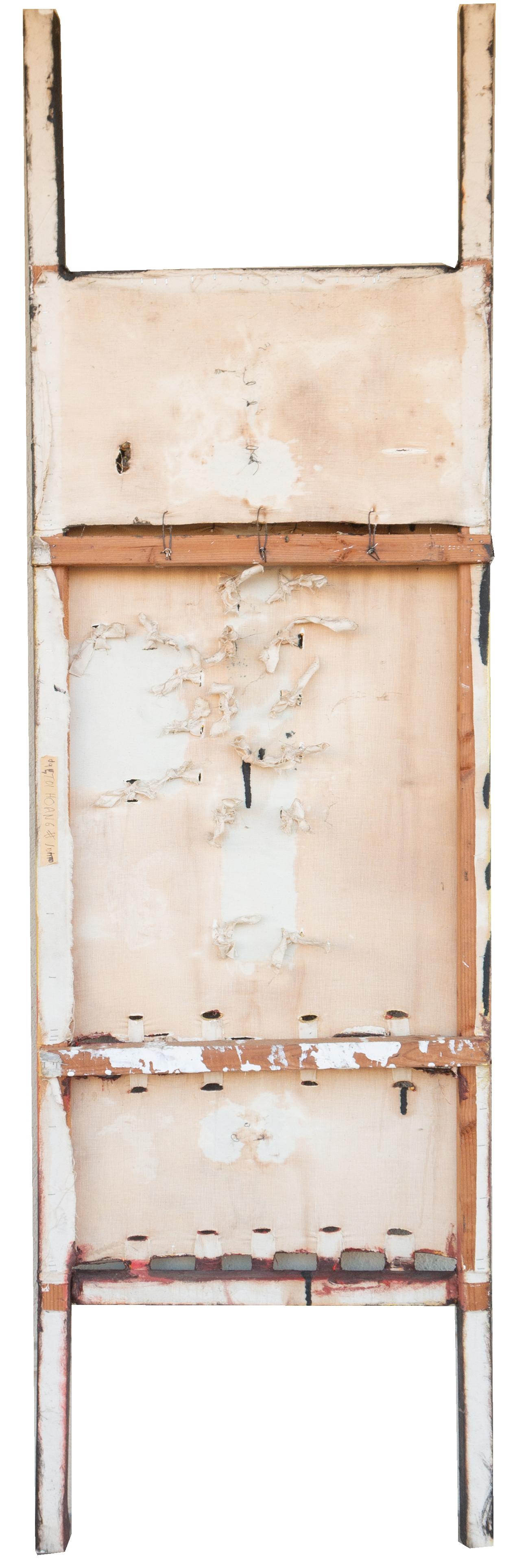 « Striker Series », grande huile conceptuelle, SFMoMA, SECA Art Award, CMoCA, Saigon en vente 4