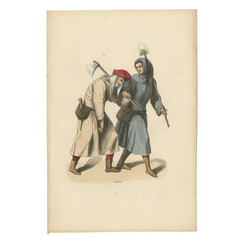 Toil of the Ages: Medieval Peasantry at Work, 1847