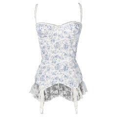 Korsett (basken) „Zaza“ von Toile de Jouy, 1950''s