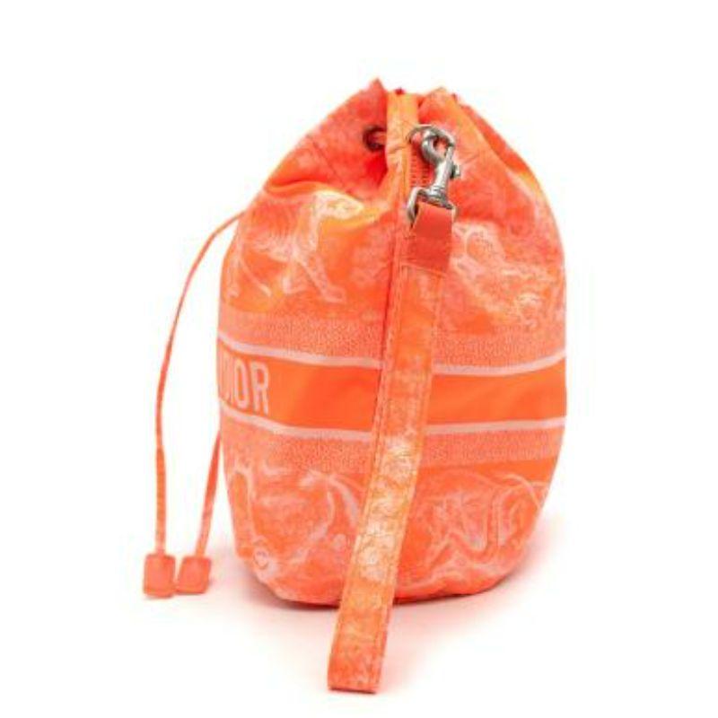 Women's Toile de Jouy Fluo DiorTravel Pouch For Sale