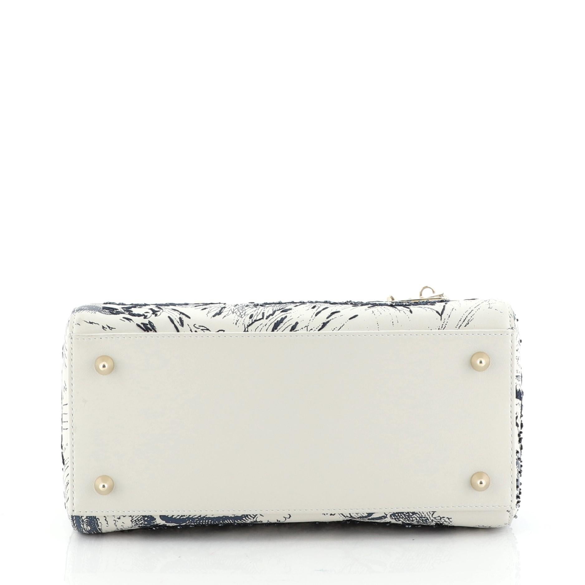 dior toile de jouy saddle bag