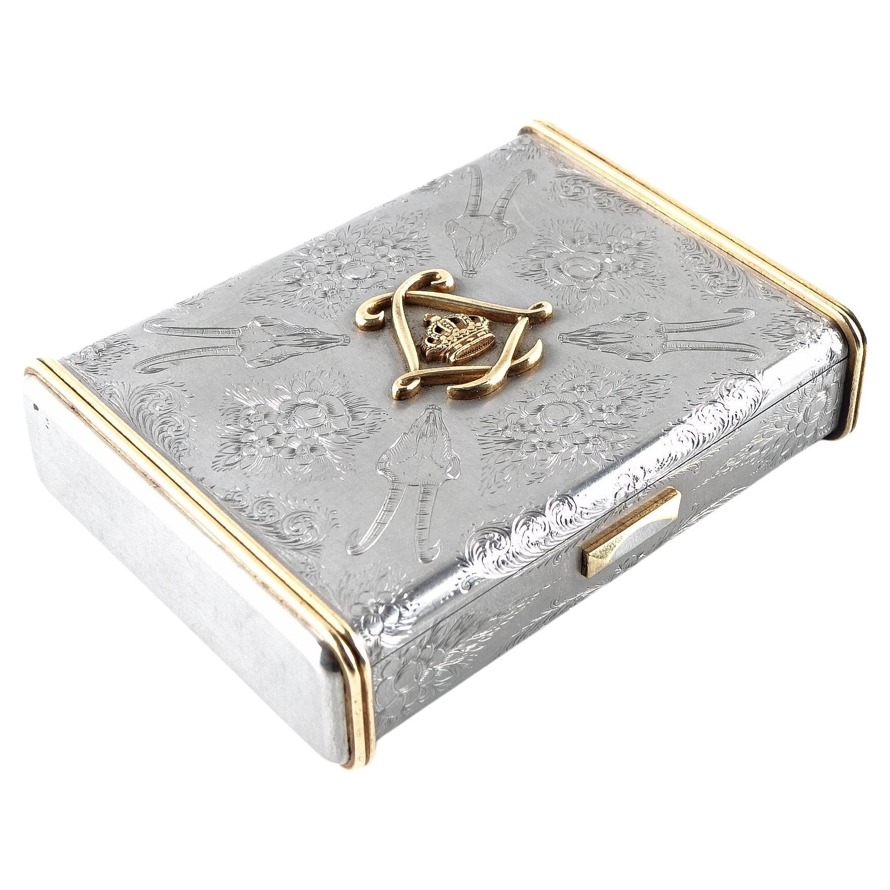 Toilet Box Signed by Cartier, London