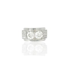 Toi&Moi Bague en diamant de 2 carats