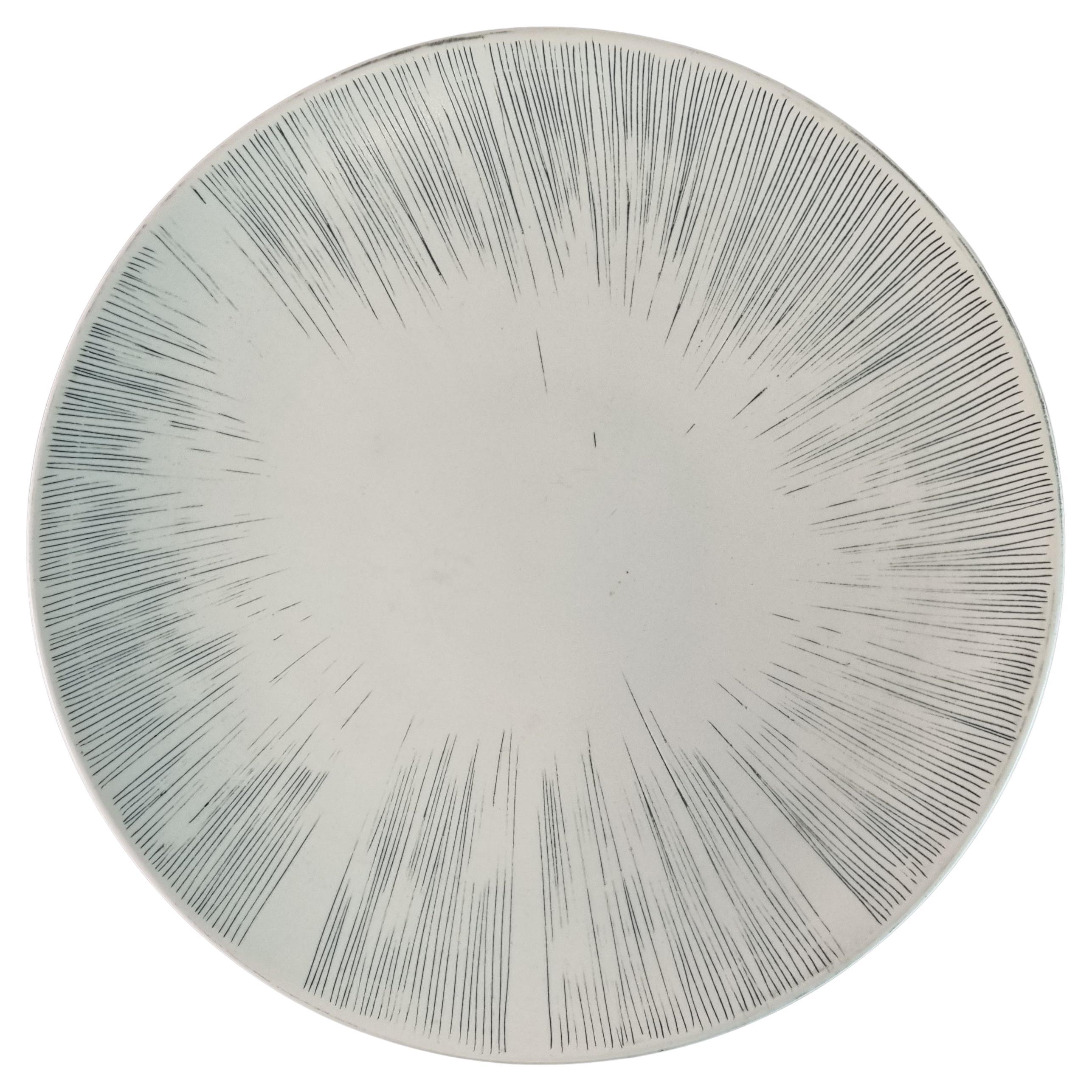 Toini Muona, Large Decorative Dish, Arabia, 1954