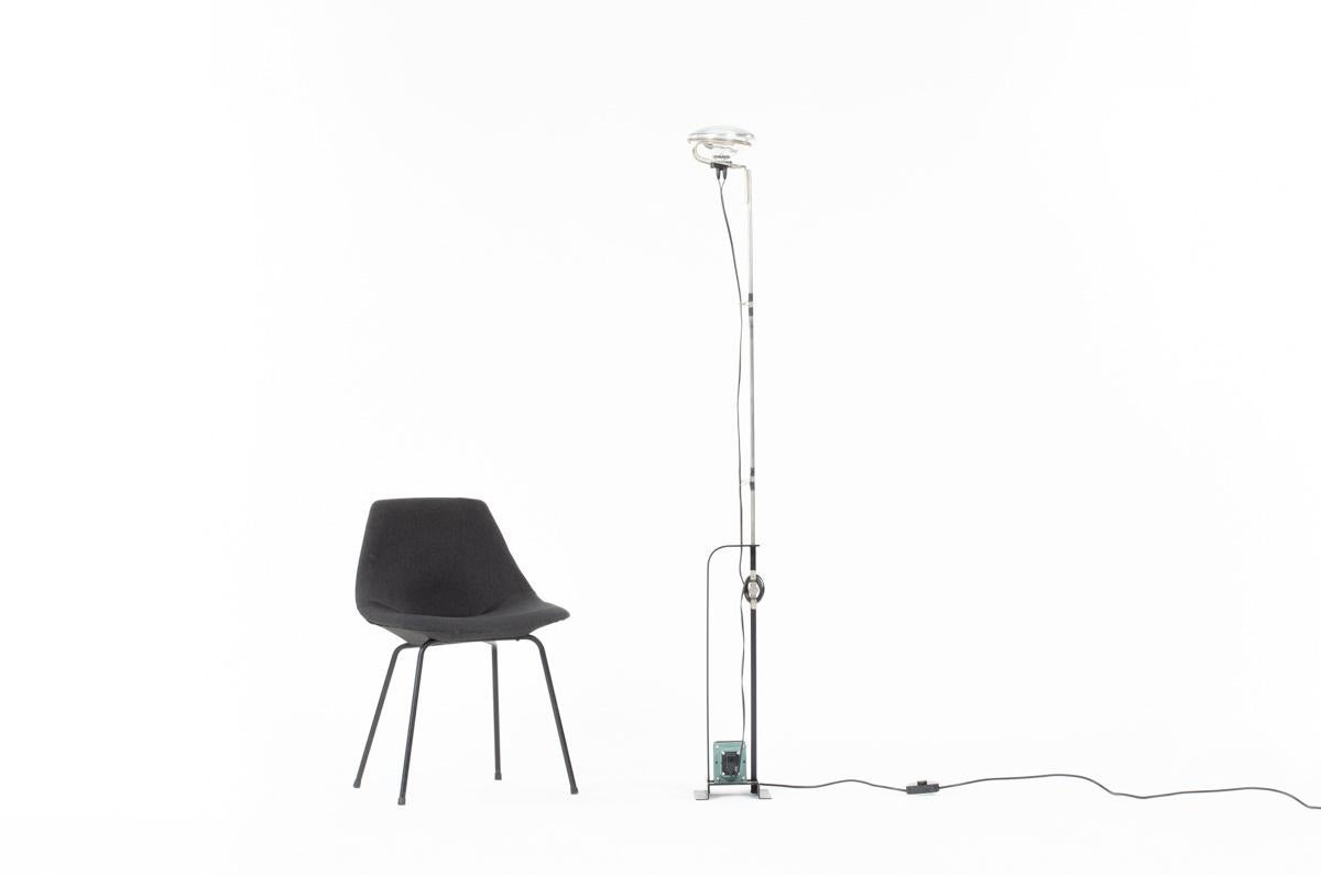 Toio Floor Lamp 1st Edition by Achille&Pier Giacomo Castiglioni for Flos 1962 7