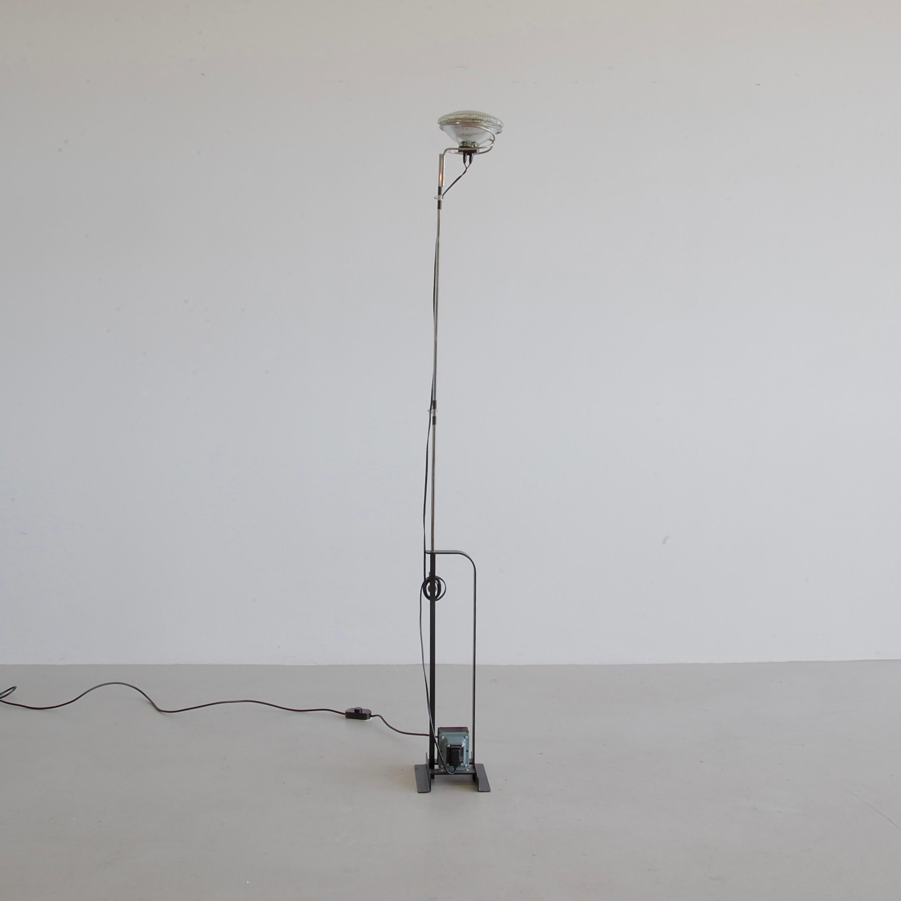 Mid-20th Century TOIO Floor Lamp by Achille & Pier Giacomo CASTIGLIONI, vintage For Sale