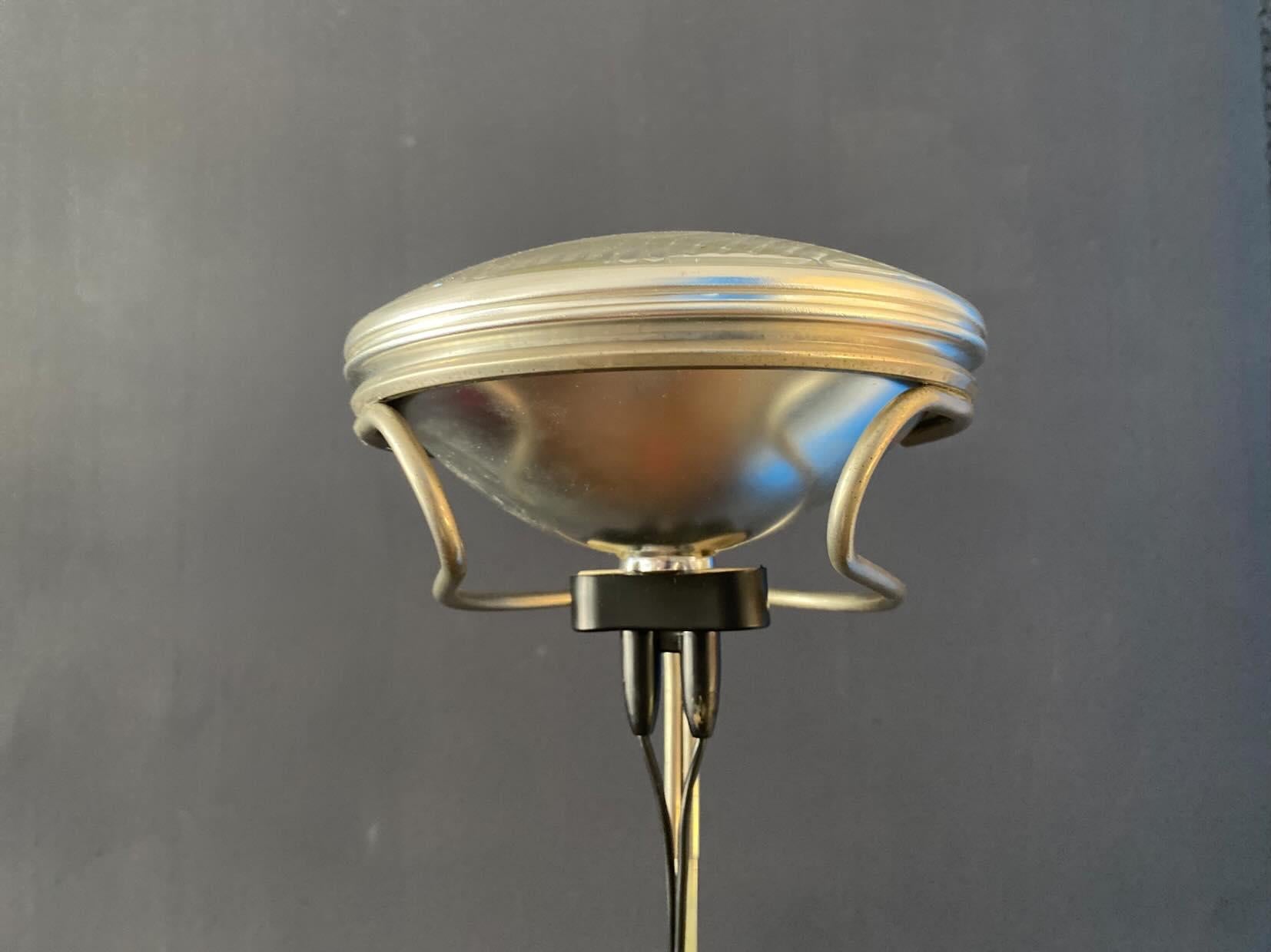 Steel Toio Floor Lamp in Red by Achille & Pier Giacomo Castiglioni for Flos For Sale