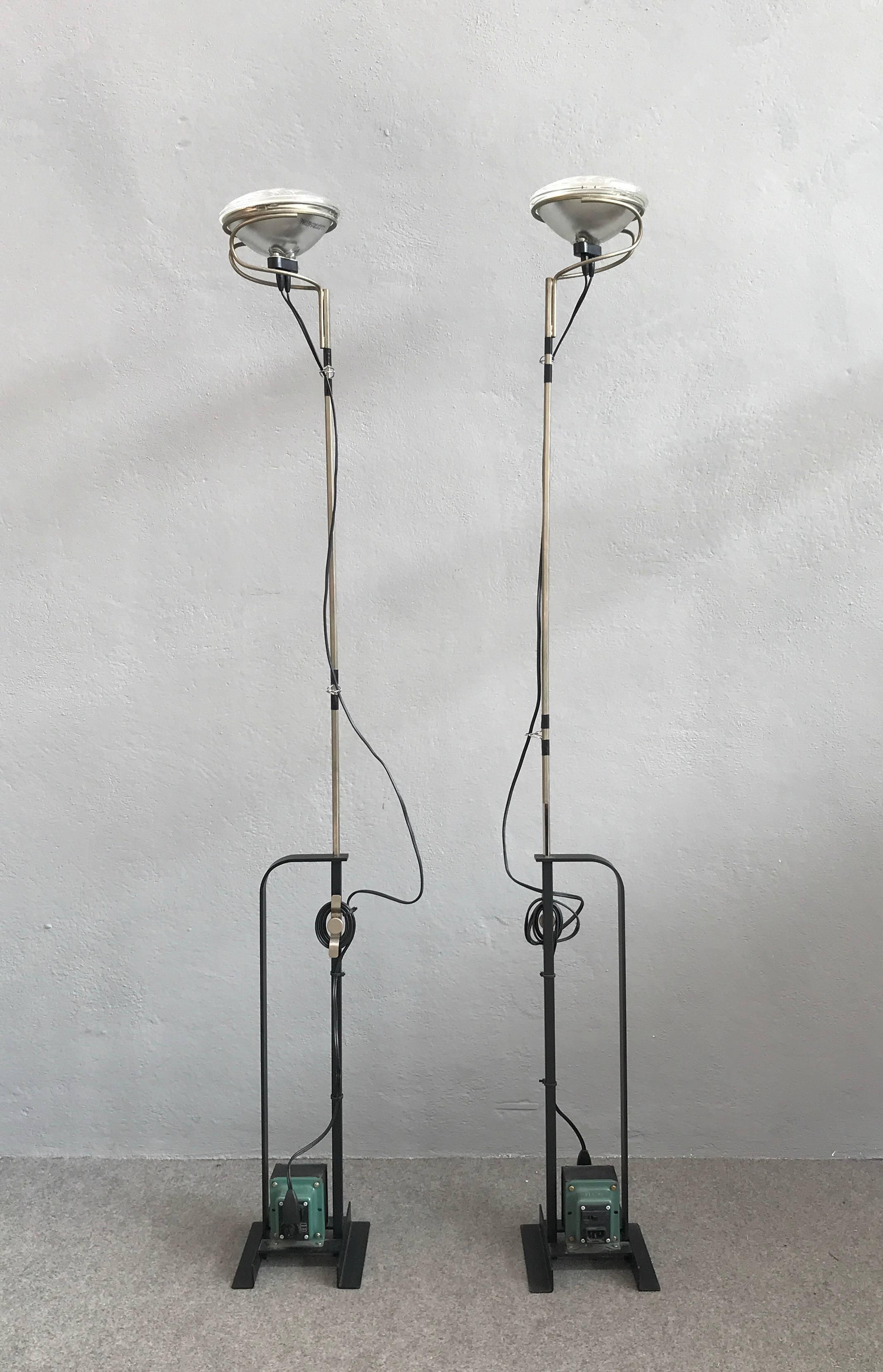 Iconic pair of floor lamps 