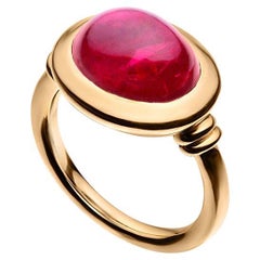 Token Ruby Ring in 18K