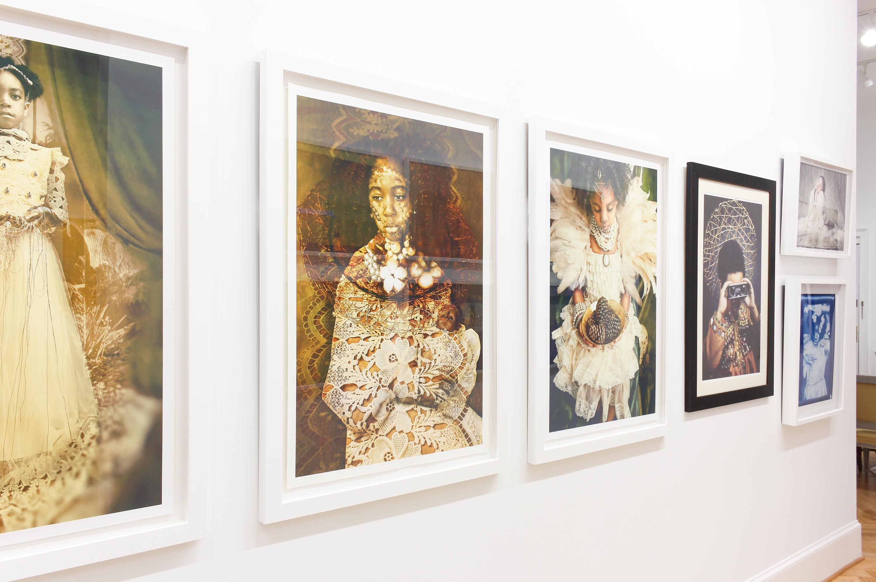 „“Embedded Worth““ – zeitgenössische digital bearbeitete Porträts, Kehinde Wiley (Zeitgenössisch), Photograph, von Tokie Rome-Taylor