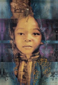 « Rooted in History », portrait, antiquités noires, broderie