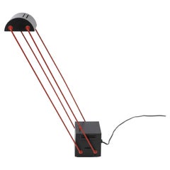 Tokio Table Lamp by Shigeaki Asahara for Stilnovo in Red and Black