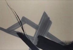 Quietude. Abstract Painting (1979) by Toko Shinoda