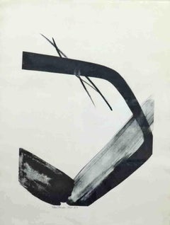 Source n.7  (1965) . Lithograph. Limited Edition of 16 by Toko Shinoda