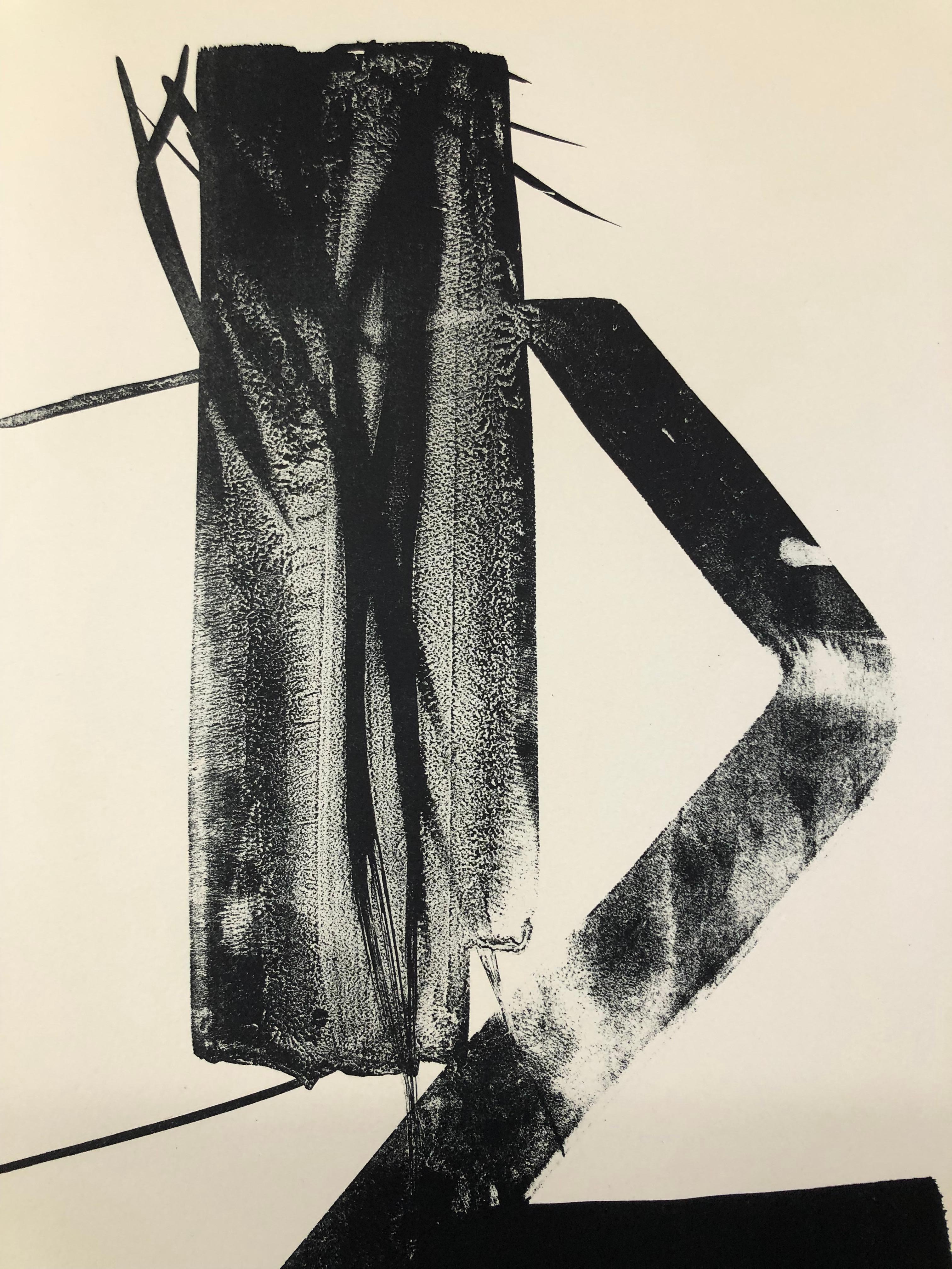 Holz Sprit B (1970) . Lithografie. Limitierte Auflage von 70 Exemplaren von Toko Shinoda im Angebot 7