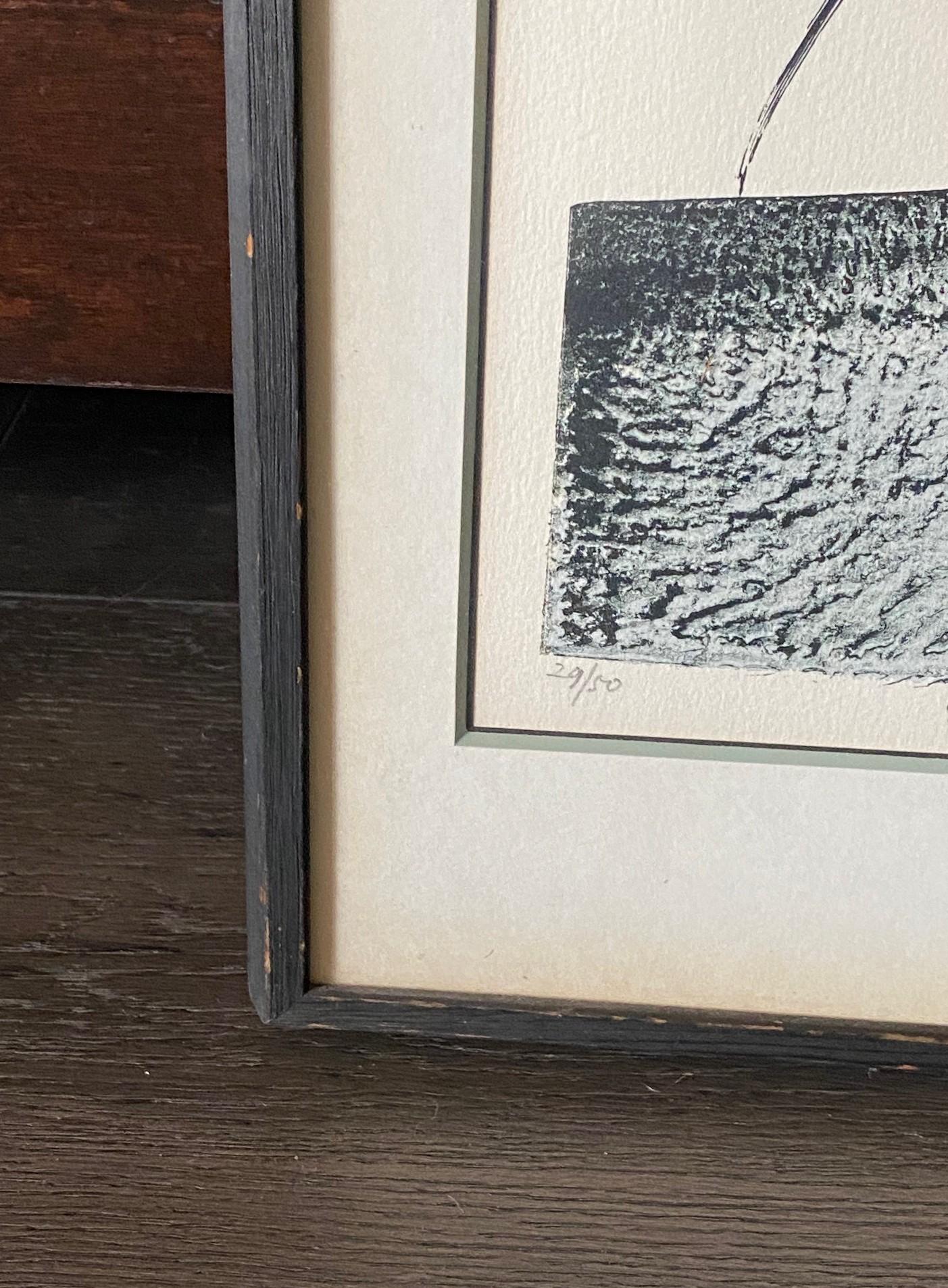 Toko Shinoda Edición Limitada Firmada Litografía japonesa Arroyo en venta 1