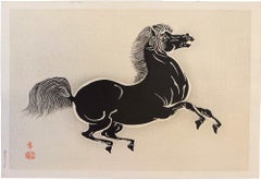 Schwarzes Pferd