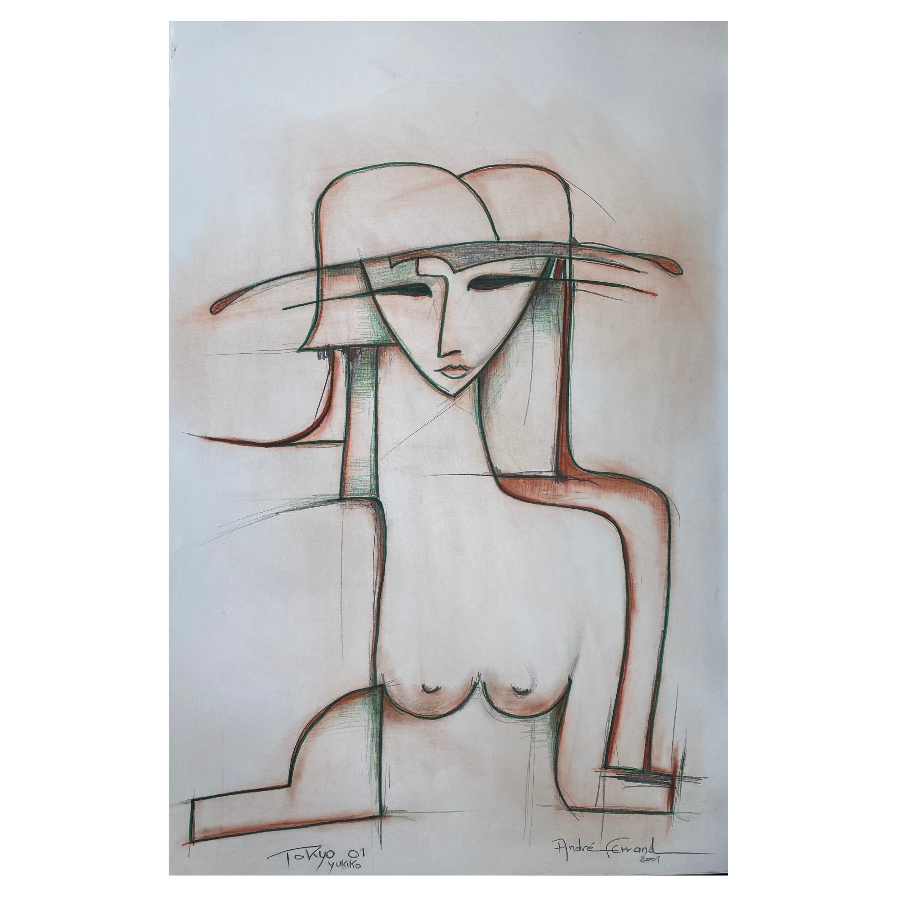 "Tokyo 01, YUKIKO" par André Ferrand