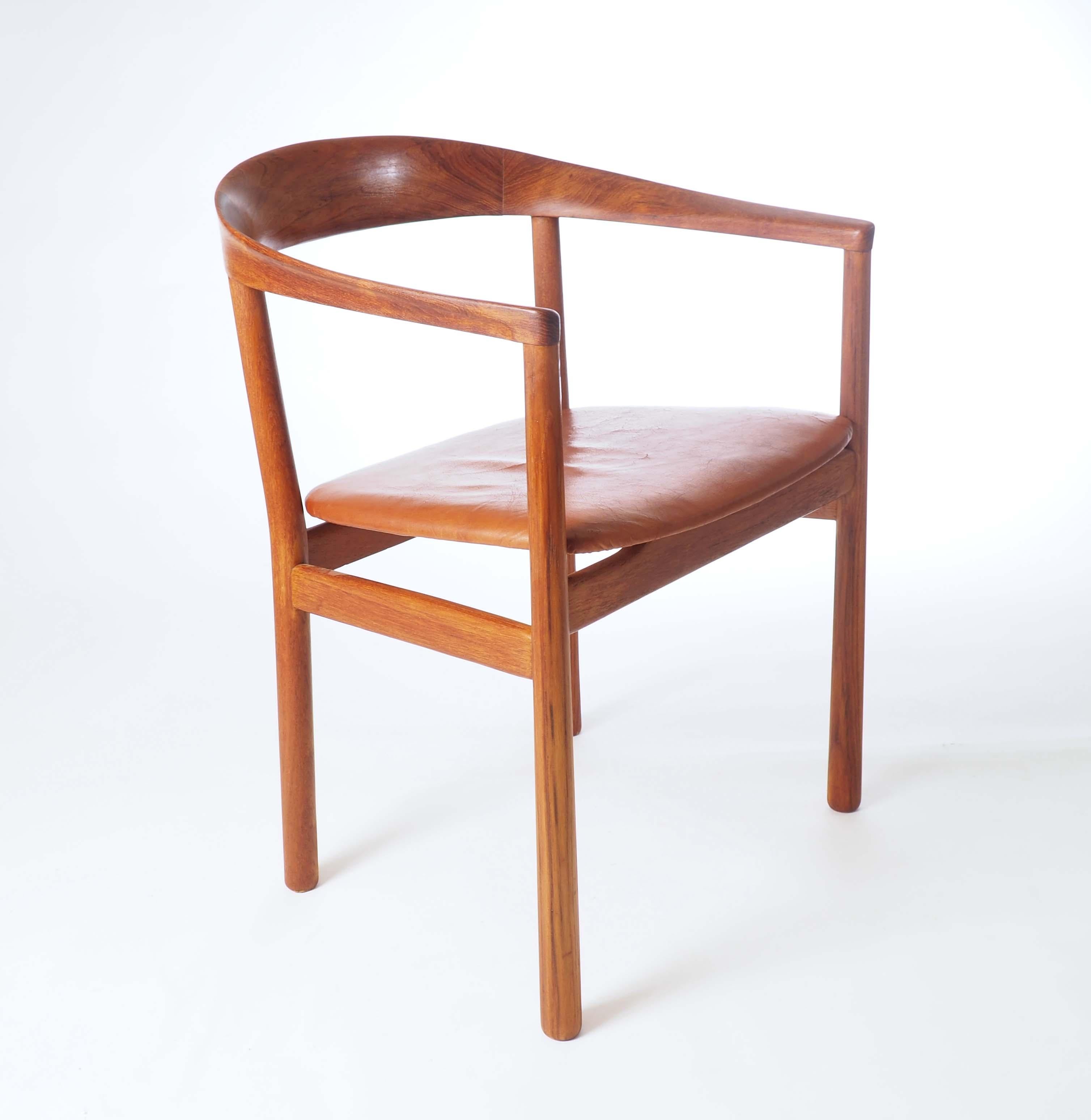 Leather Tokyo, Armchair by Carl-Axel Acking for NK, Sweden For Sale