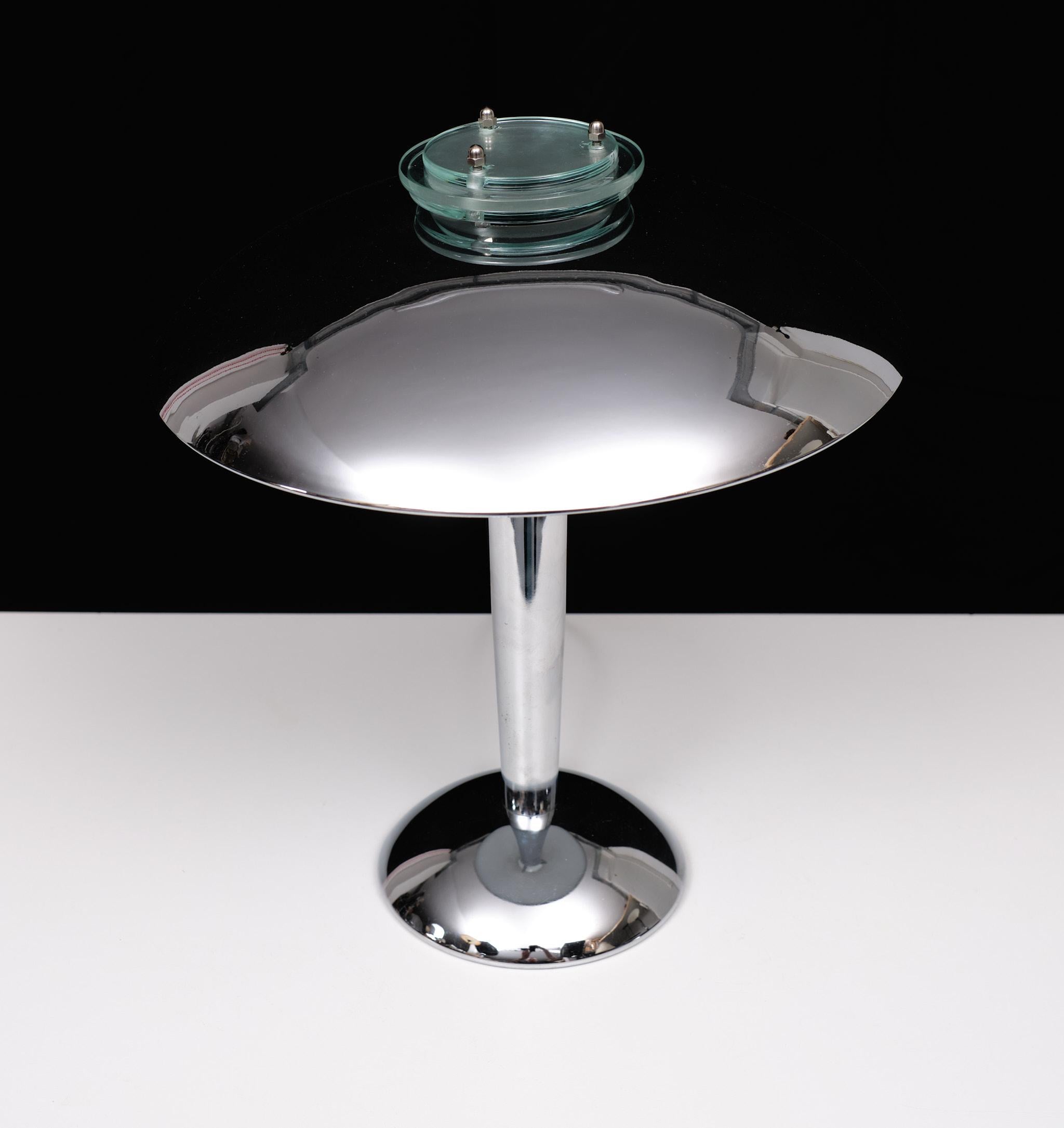 Lampe de table chromée Tokyo Bauhaus  Japon des années 1980  en vente 6