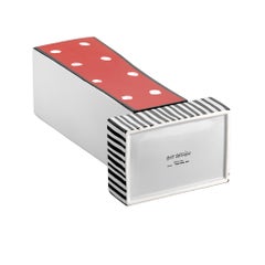 Vase en céramique Tokyo de Roger Selden pour Post Design Collection/Memphis