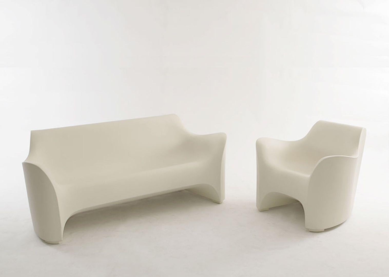 Italian In stock Tokyo Pop Armchair White by Driade For Sale