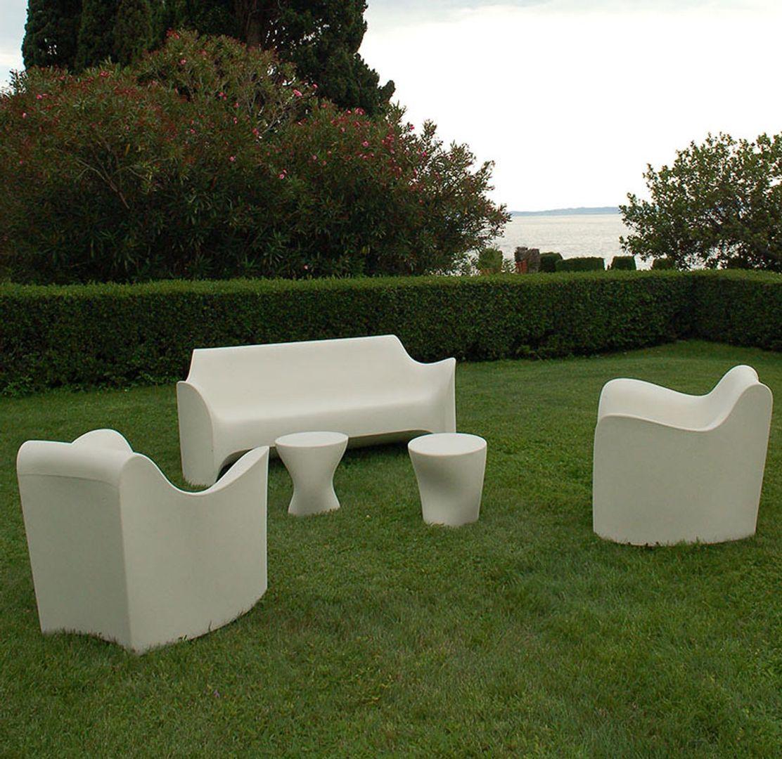 Polystyrene In stock Tokyo Pop Armchair White by Driade For Sale