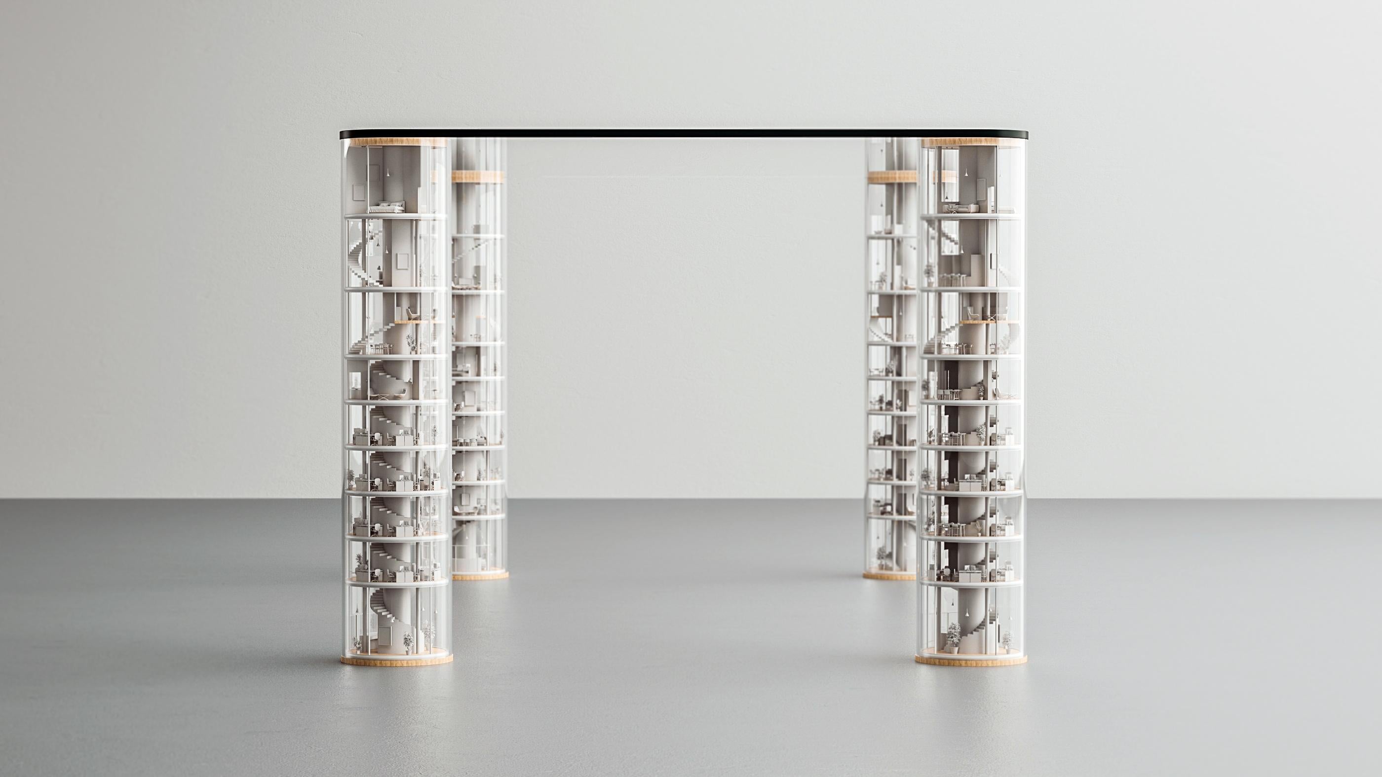Inconnu Table Tokyo Sky en vente