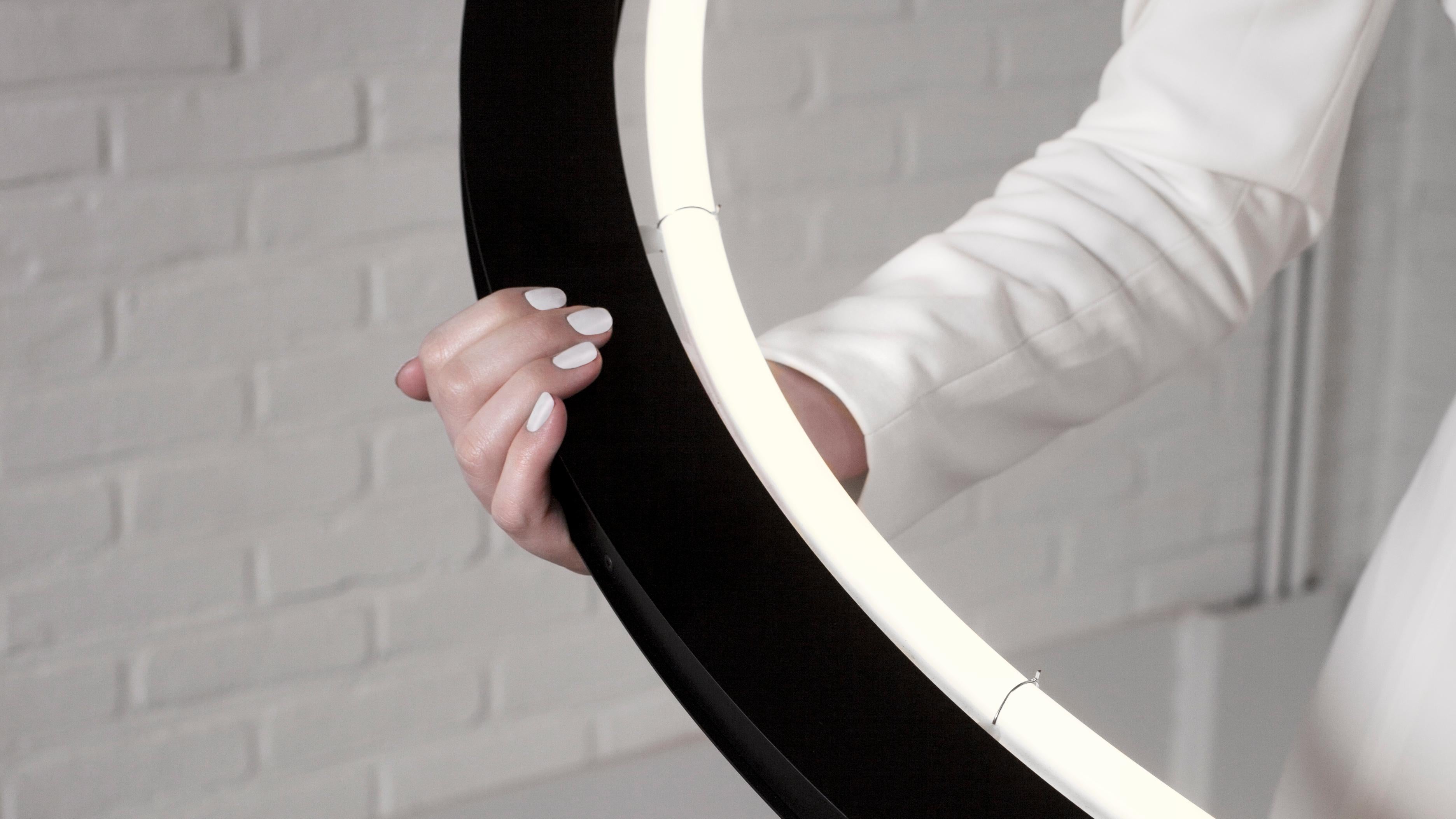 Anodizzato Lampada a sospensione contemporanea Tokyo Small in alluminio anodizzato nero di JSPR in vendita