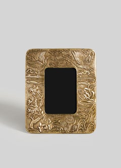 Portafoto Tokyo Song in ottone, Viya di Vikram Goyal