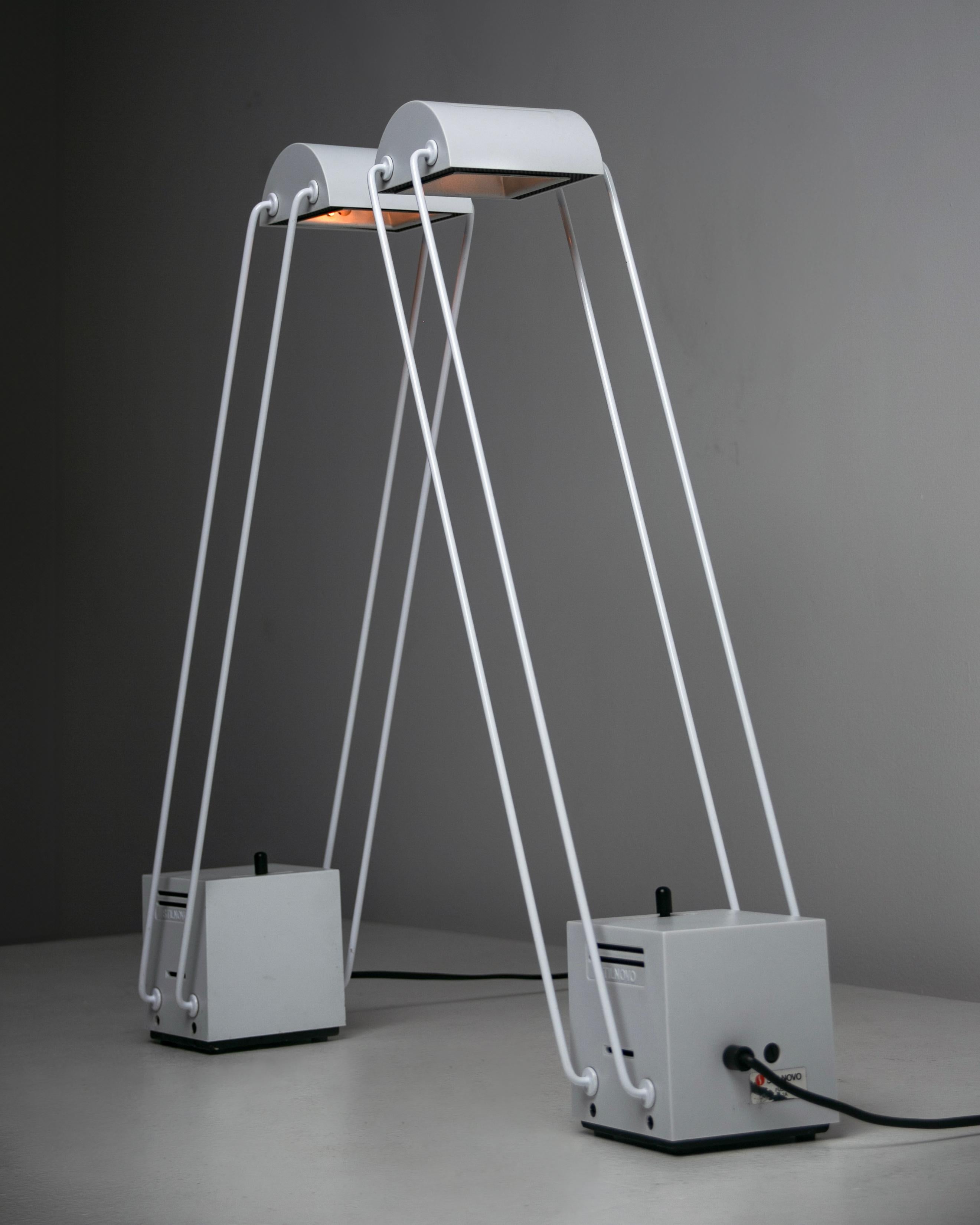 Pair of 'Tokyo' Table Lamps by Ashara Sigheaki for Stilnovo 2