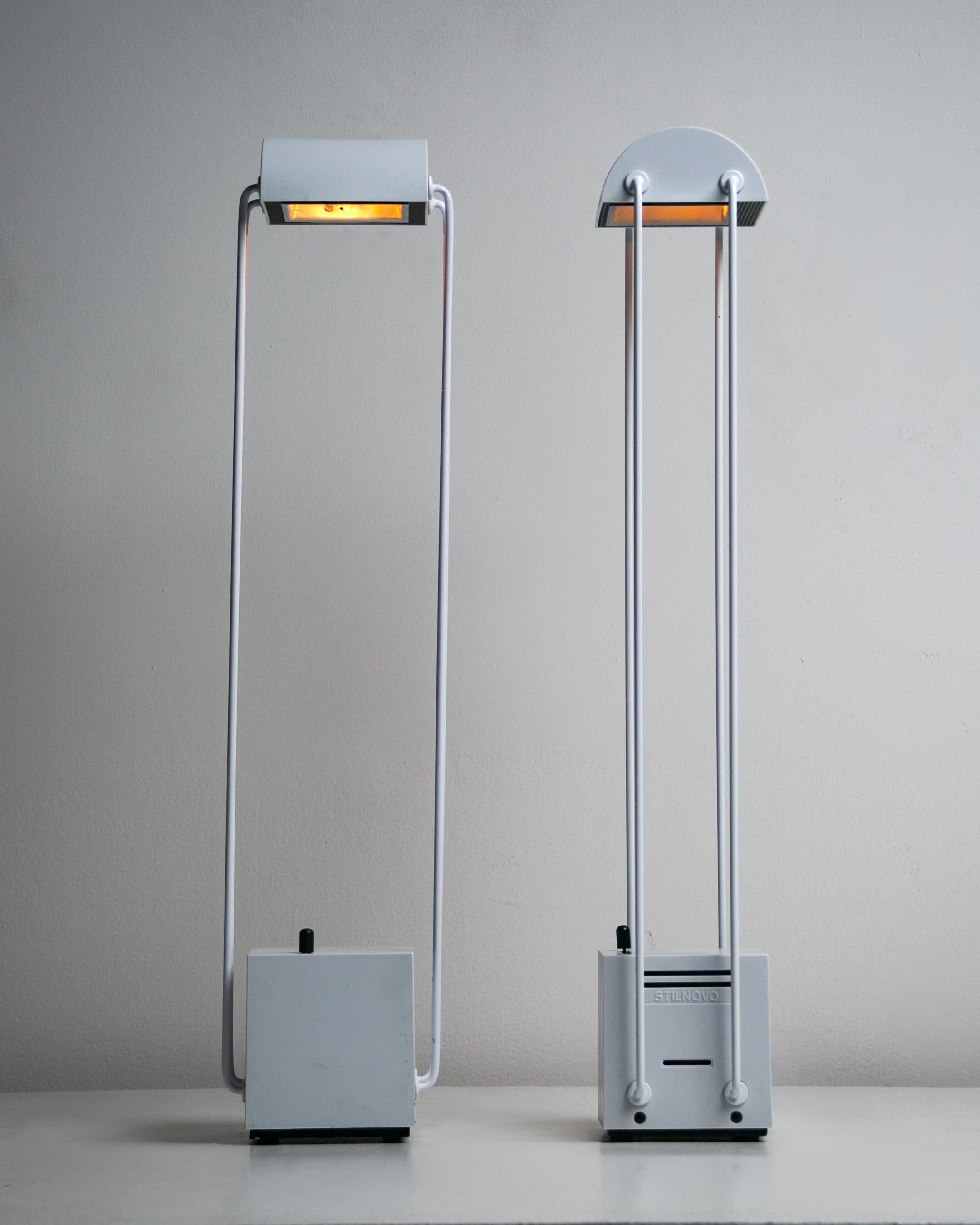 Italian Pair of 'Tokyo' Table Lamps by Ashara Sigheaki for Stilnovo