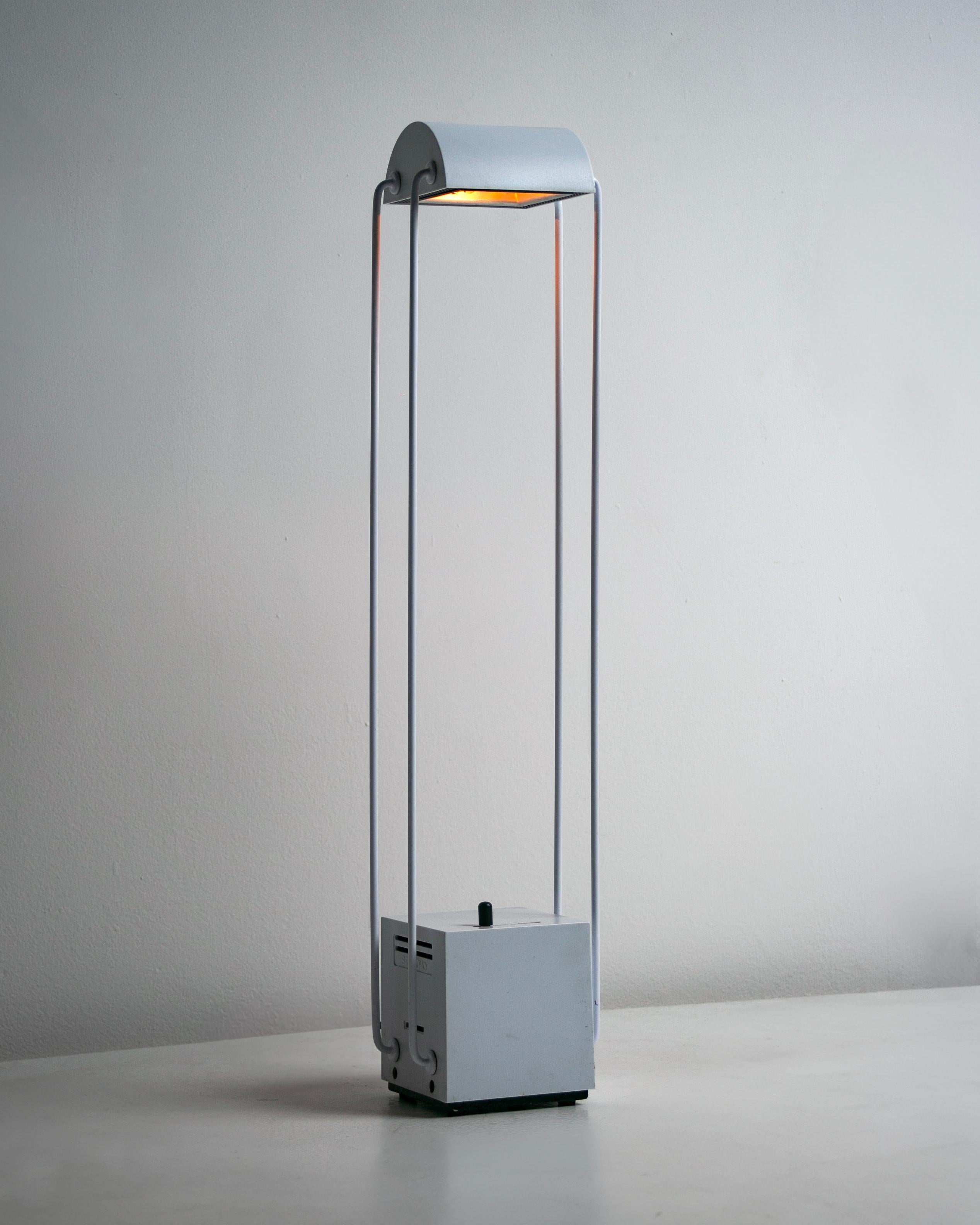 Enameled Pair of 'Tokyo' Table Lamps by Ashara Sigheaki for Stilnovo