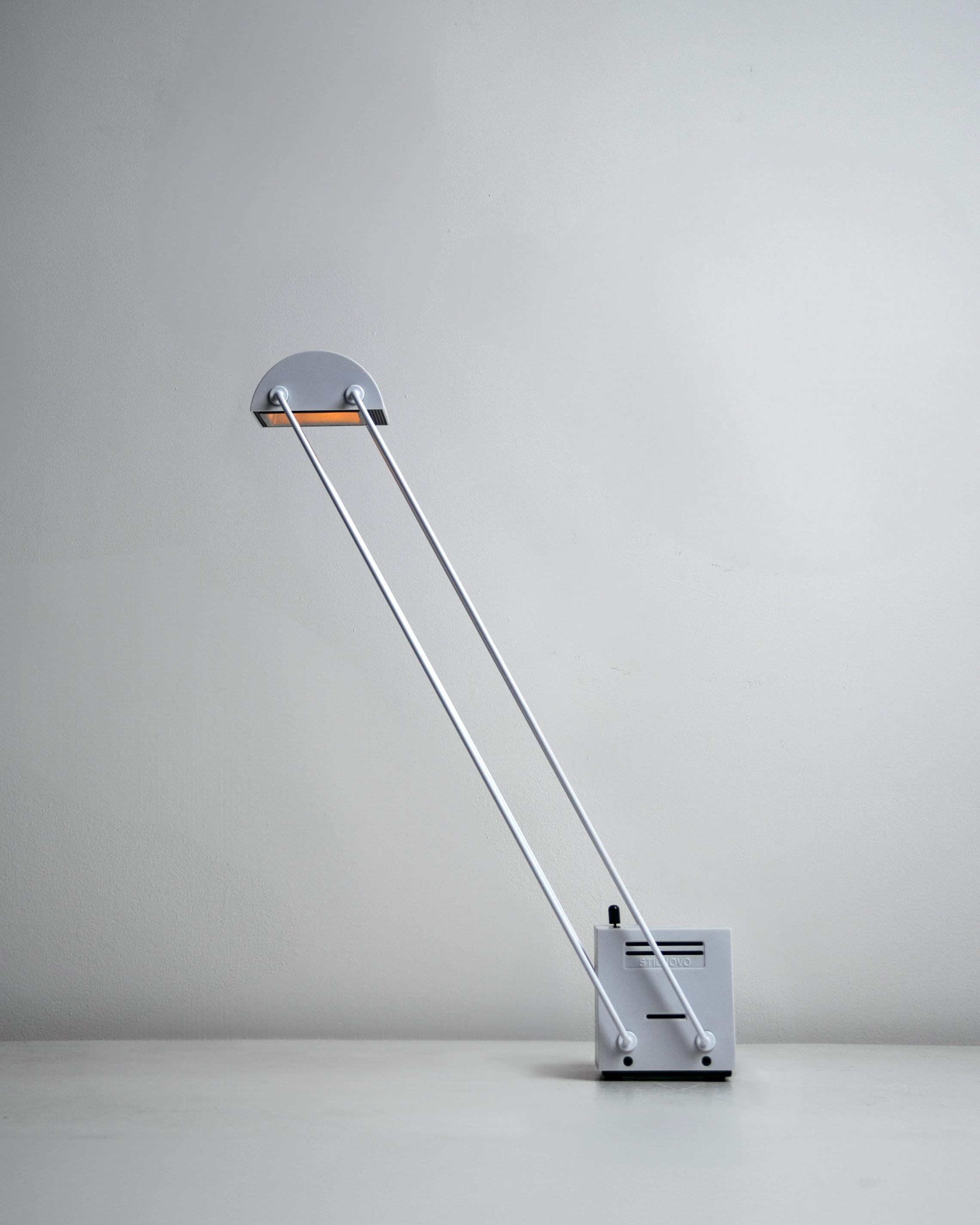 Plastic Pair of 'Tokyo' Table Lamps by Ashara Sigheaki for Stilnovo