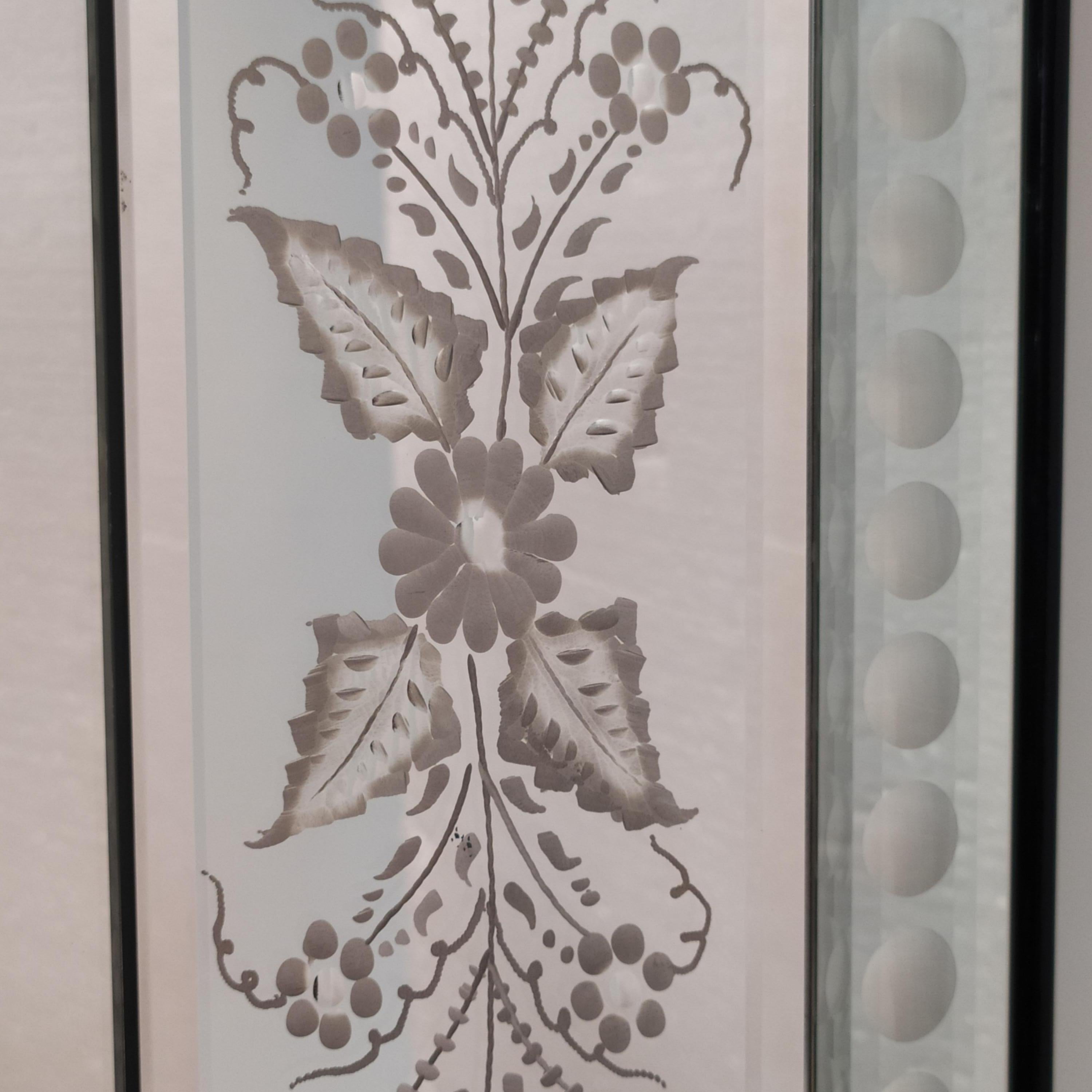 Miroir vénitien Tokyo, style français 800 par Fratelli Tosi en vente 2