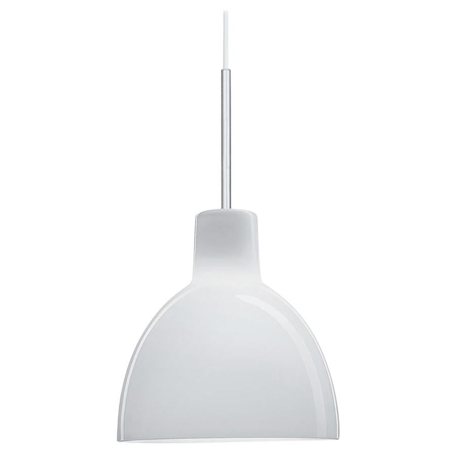 Large Louis Poulsen Toldbod 8 7 Opaline Glass Pendant For Sale At 1stdibs